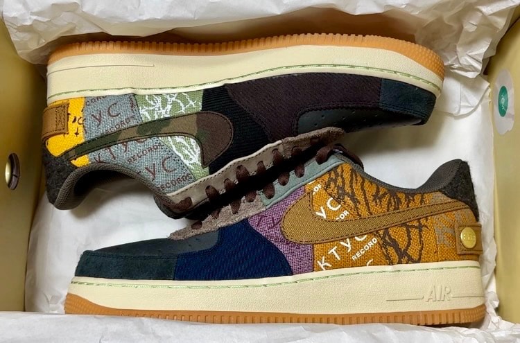 Travis Scott × Nike Air Force 1 Low Cactus Jack "Multi Color"