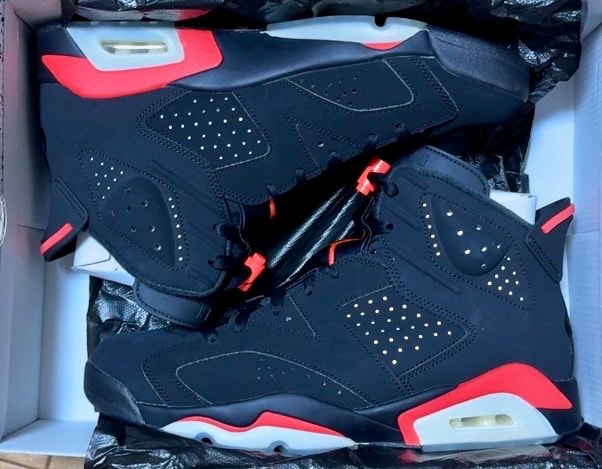Nike Air Jordan 6 Retro OG "Black/Infrared"