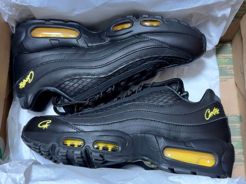 Corteiz × Nike Air Max 95 "Black and Tour Yellow"