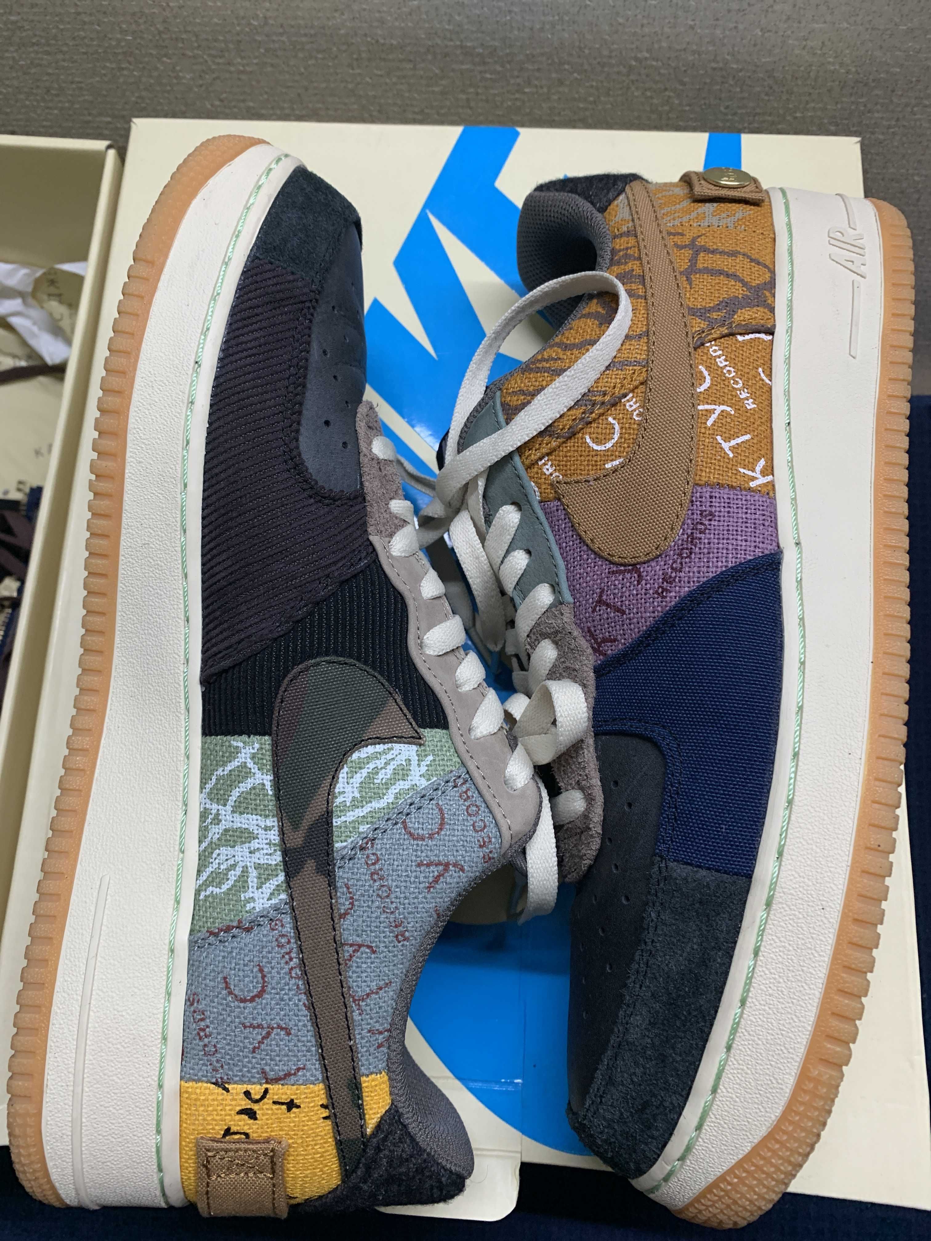 Travis Scott × Nike Air Force 1 Low Cactus Jack "Multi Color"