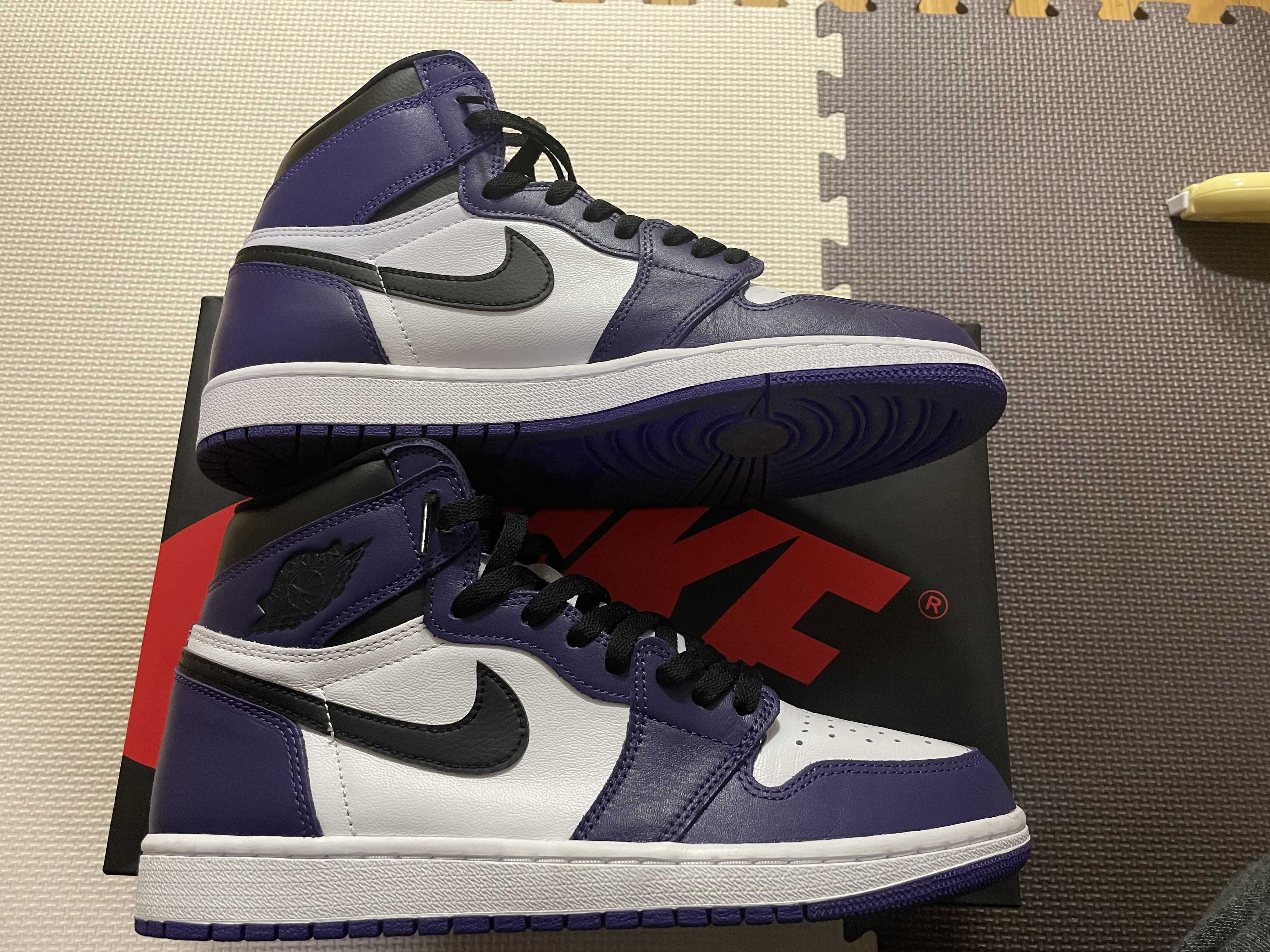 Nike Air Jordan 1 Retro High OG "Court Purple White/Black" (2020)   