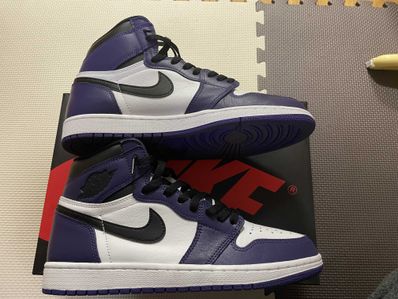 Nike Air Jordan 1 Retro High OG "Court Purple White/Black" (2020)