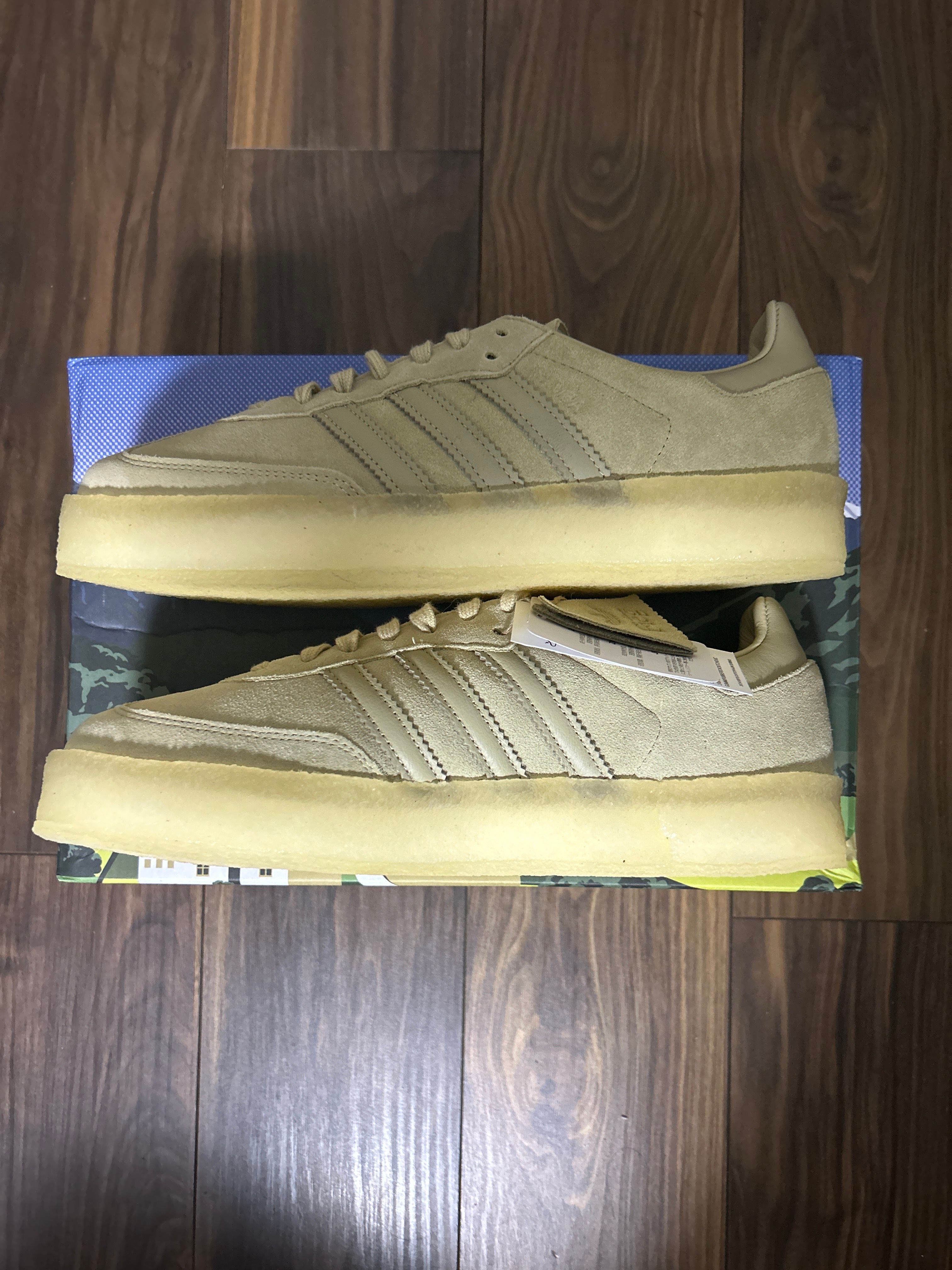 Ronnie Fieg × Clarks × adidas Samba "Wheat"