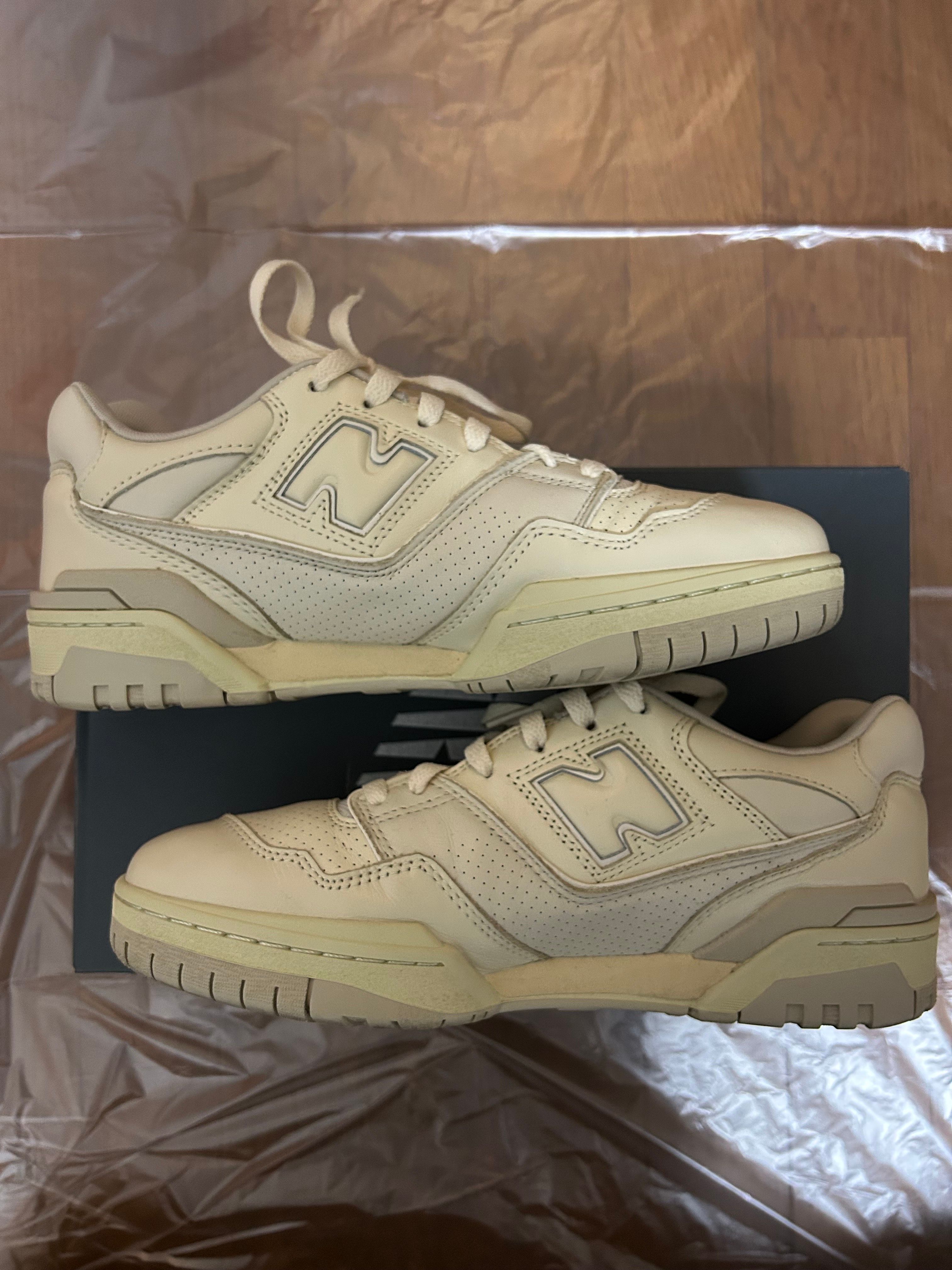 AURALEE × New Balance 550 "Pistachio/Ecru"