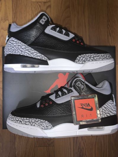 Nike Air Jordan 3 Retro OG "Black Cement" (2018)