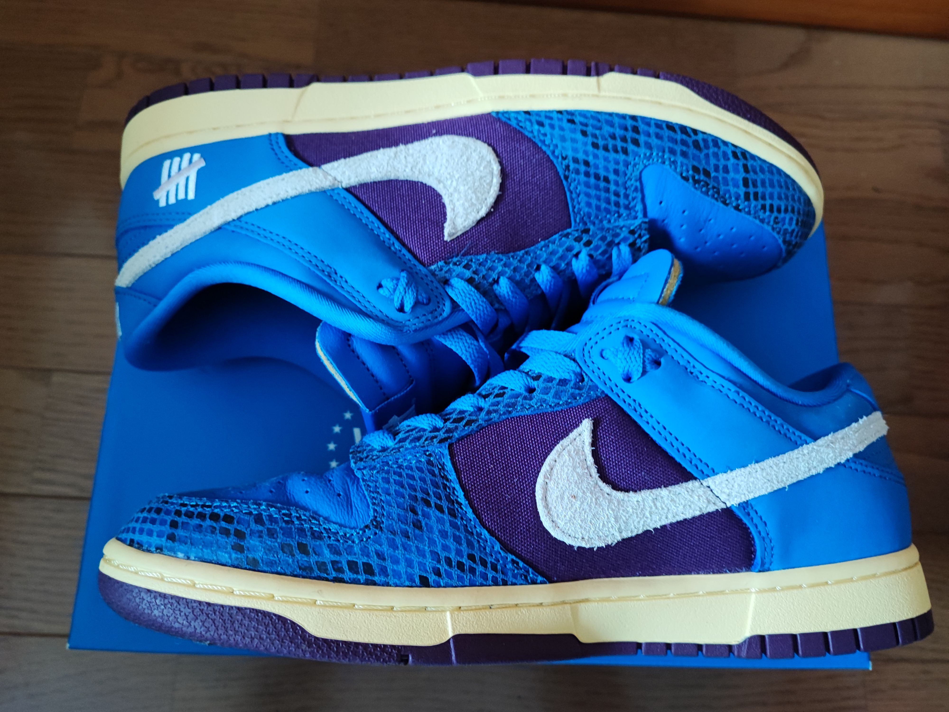 UNDEFEATED × Nike Dunk Low SP "Royal"