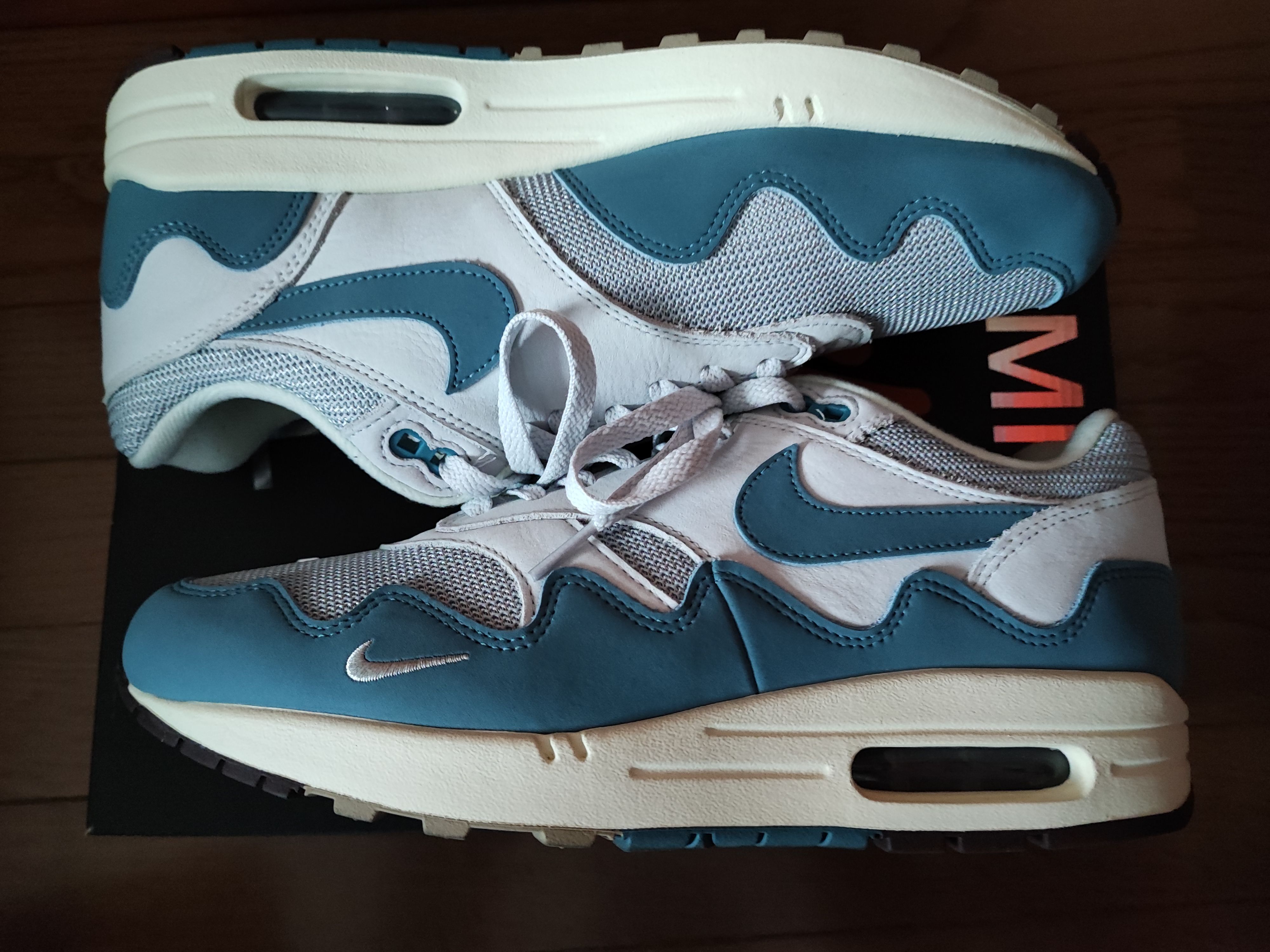 Patta × Nike Air Max 1 "Noise Aqua"