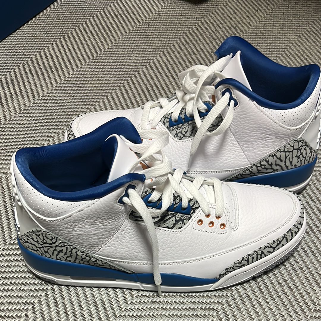 Nike Air Jordan 3 Retro "True Blue and Copper"