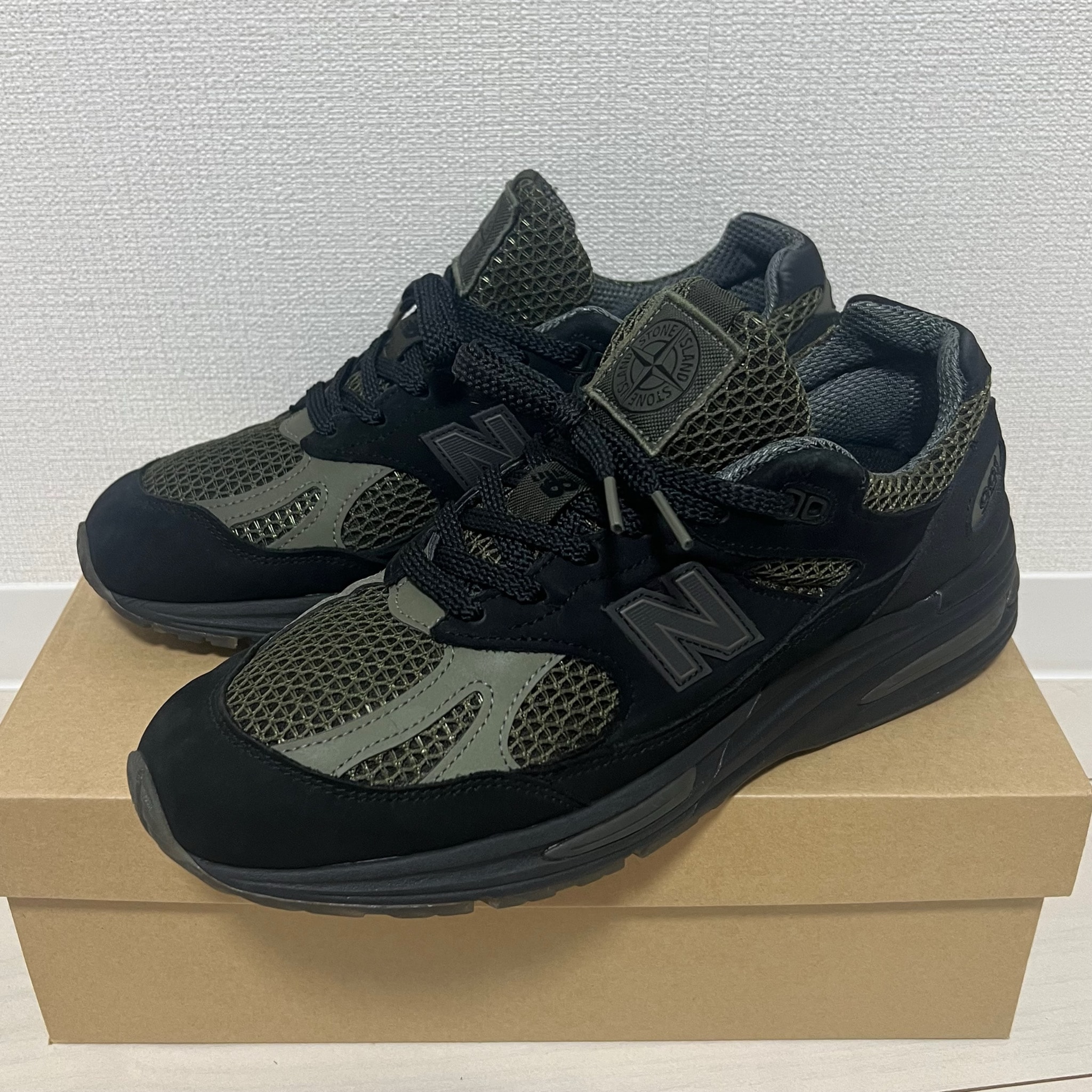 Stone Island × New Balance 991V2 "Black"