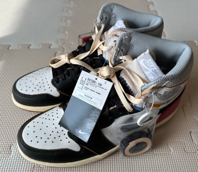 UNION × Nike Air Jordan 1 Retro High OG NRG "Varsity Red/Wolf Grey"