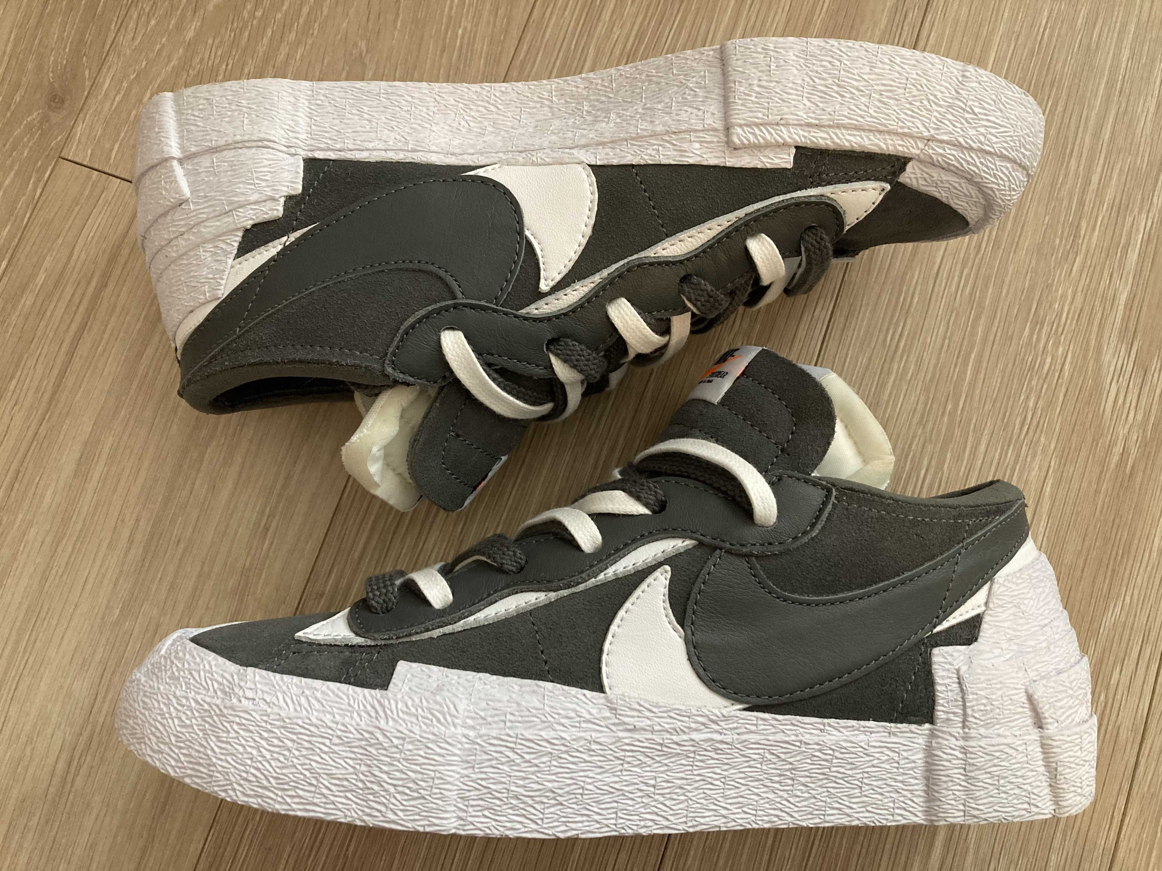 Sacai × Nike Blazer Low "Iron Grey"