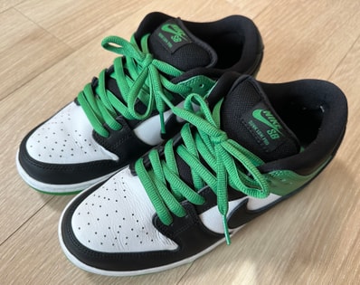 Nike SB Dunk Low Pro "Black and Classic Green"