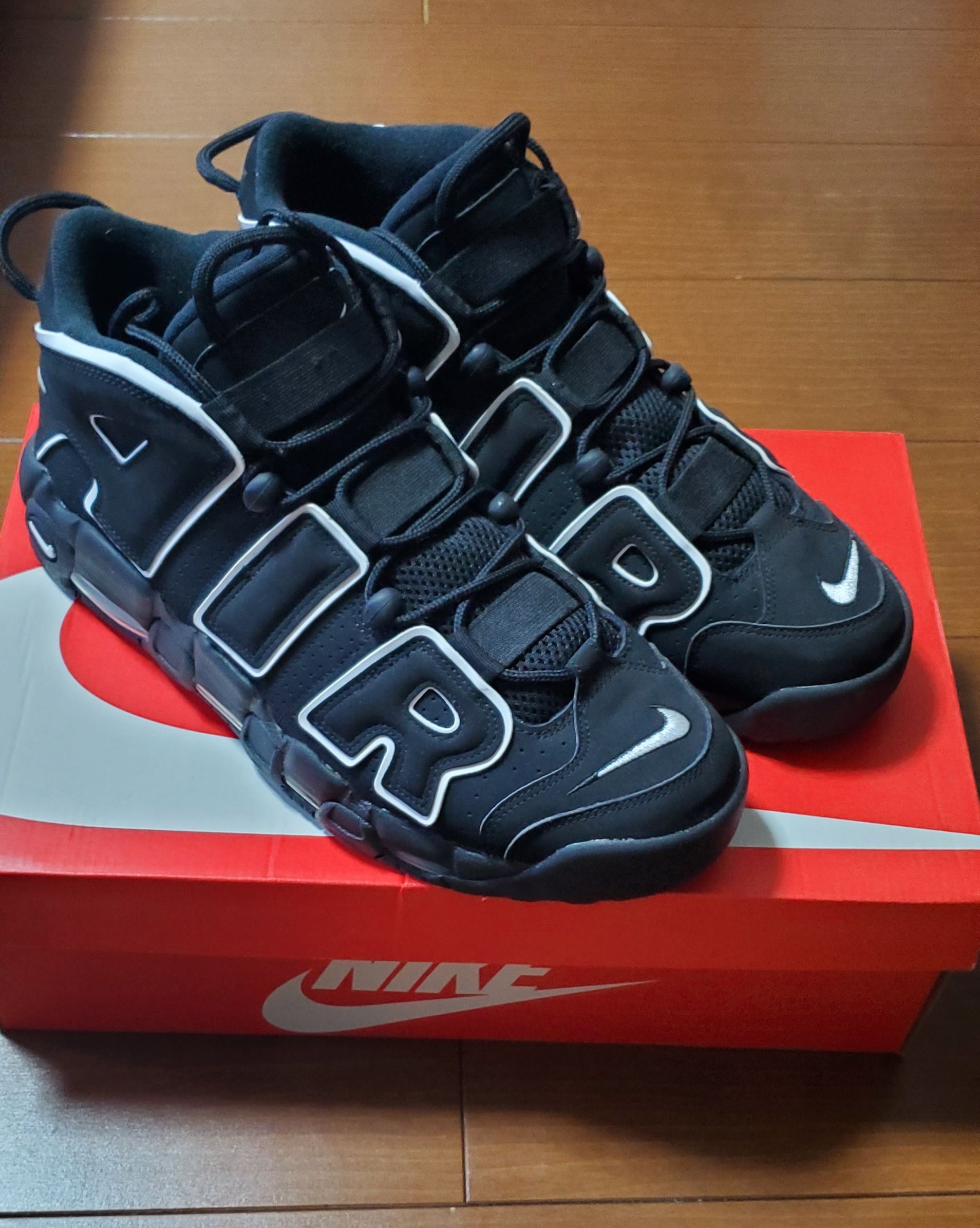 ナイキ　MORE UPTEMPO エア モア アップテンポ ゼブラ NIKE AIR MORE UPTEMPO ゼブラ 26.5cm