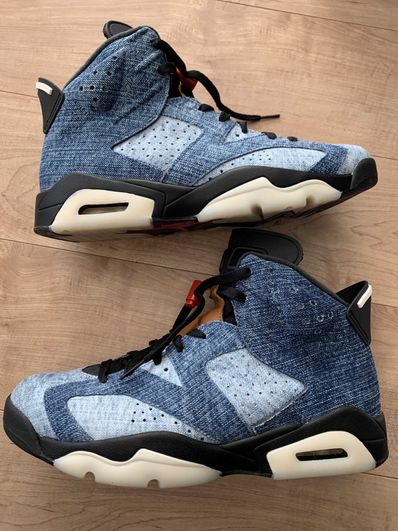 NIKE AIR JORDAN 6 "WASHED DENIM"