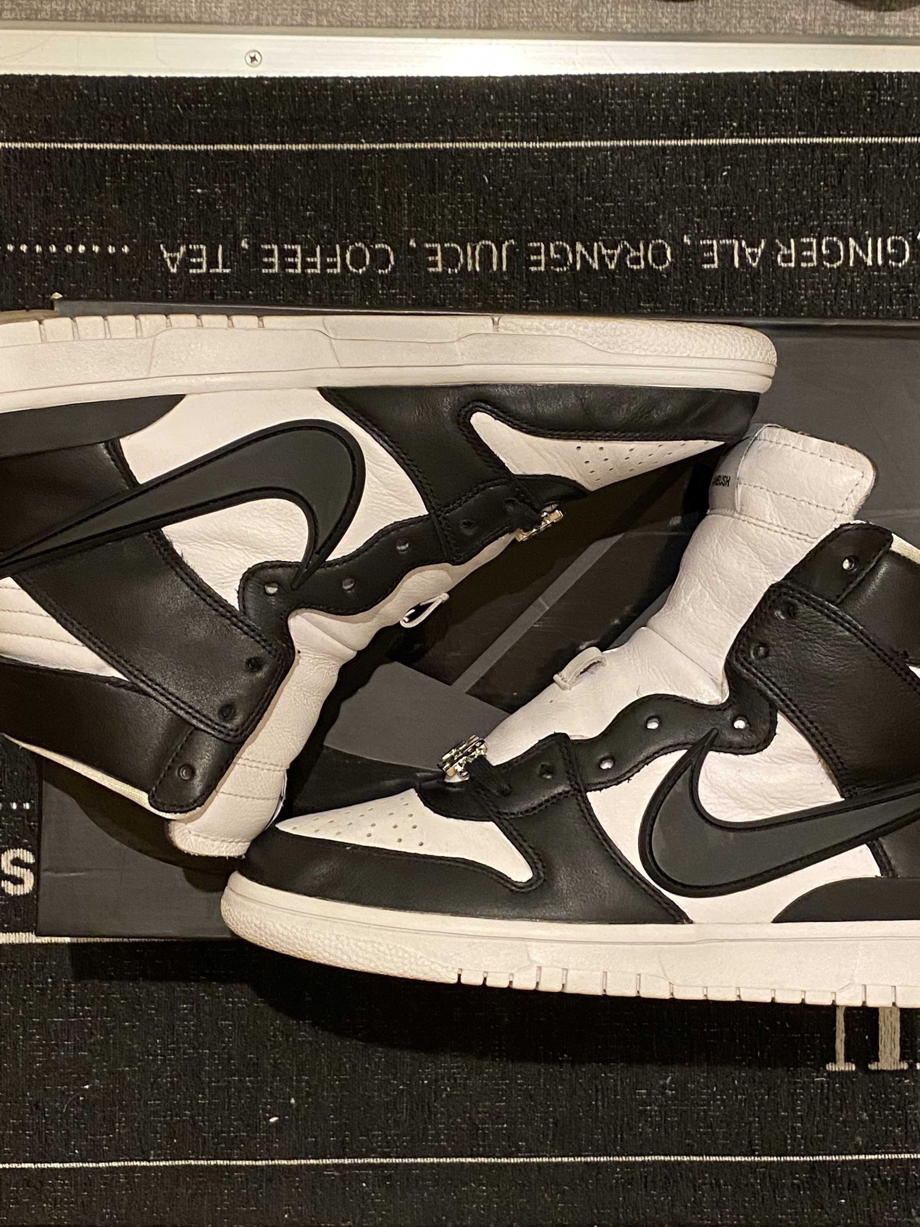 AMBUSH × Nike Dunk High "Black"