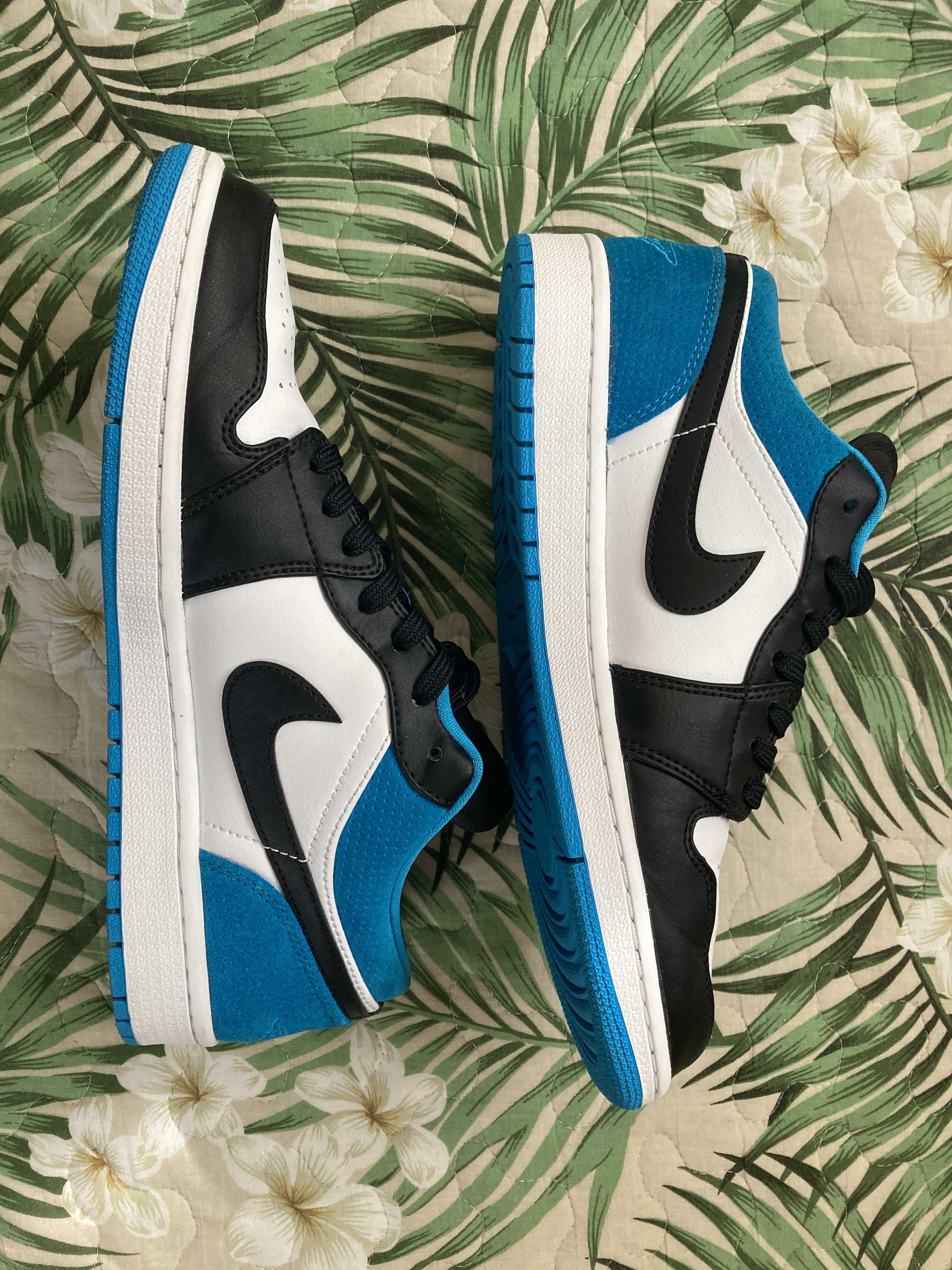 Nike Air Jordan 1 Low SE "Black/Laser Blue/White"