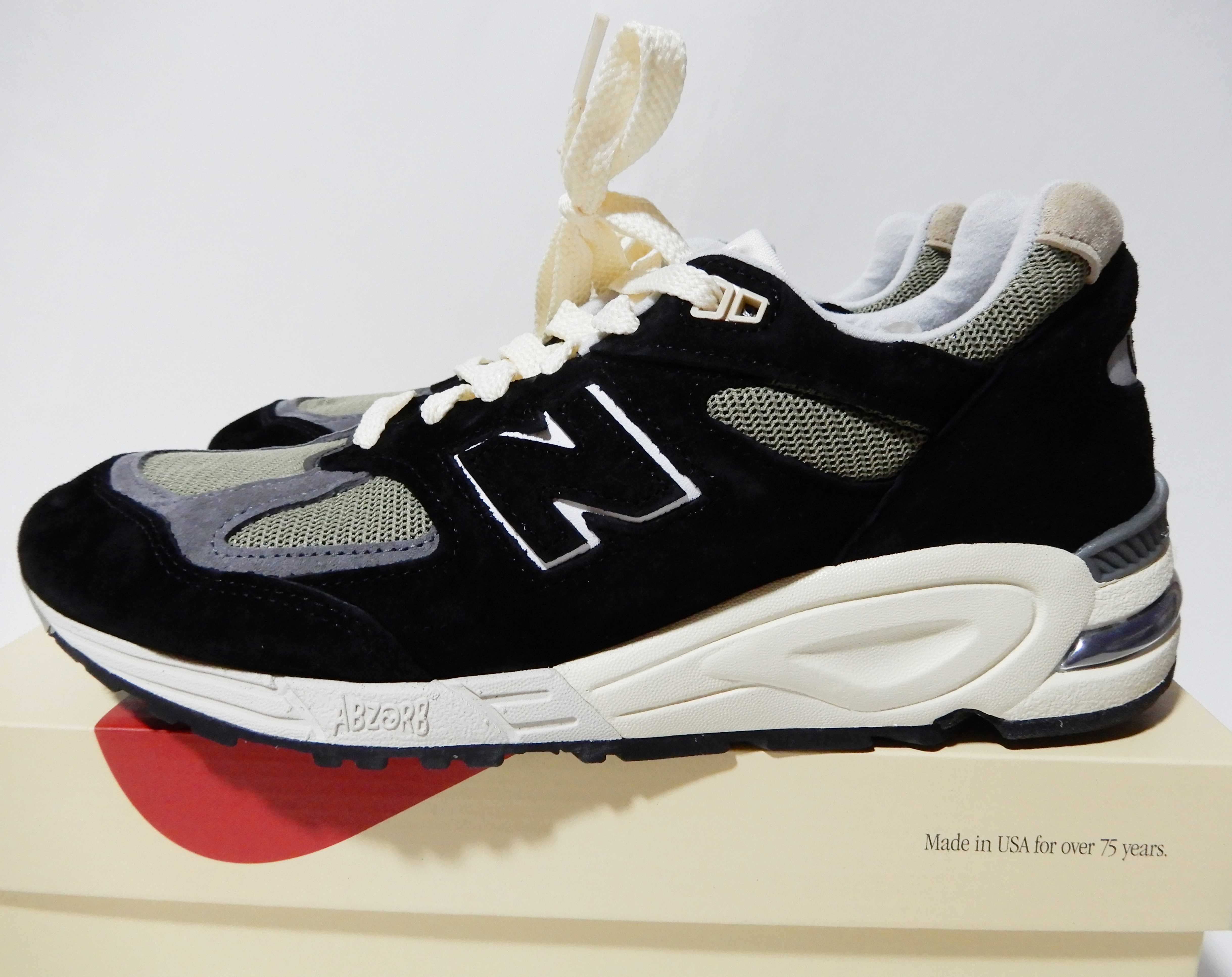 New Balance 990V2 "Black/True Camo"