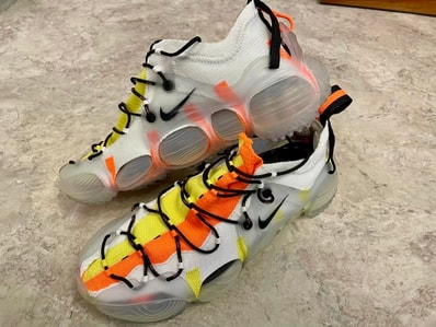 Nike ISPA Link Axis "Total Orange and Sonic Yellow"