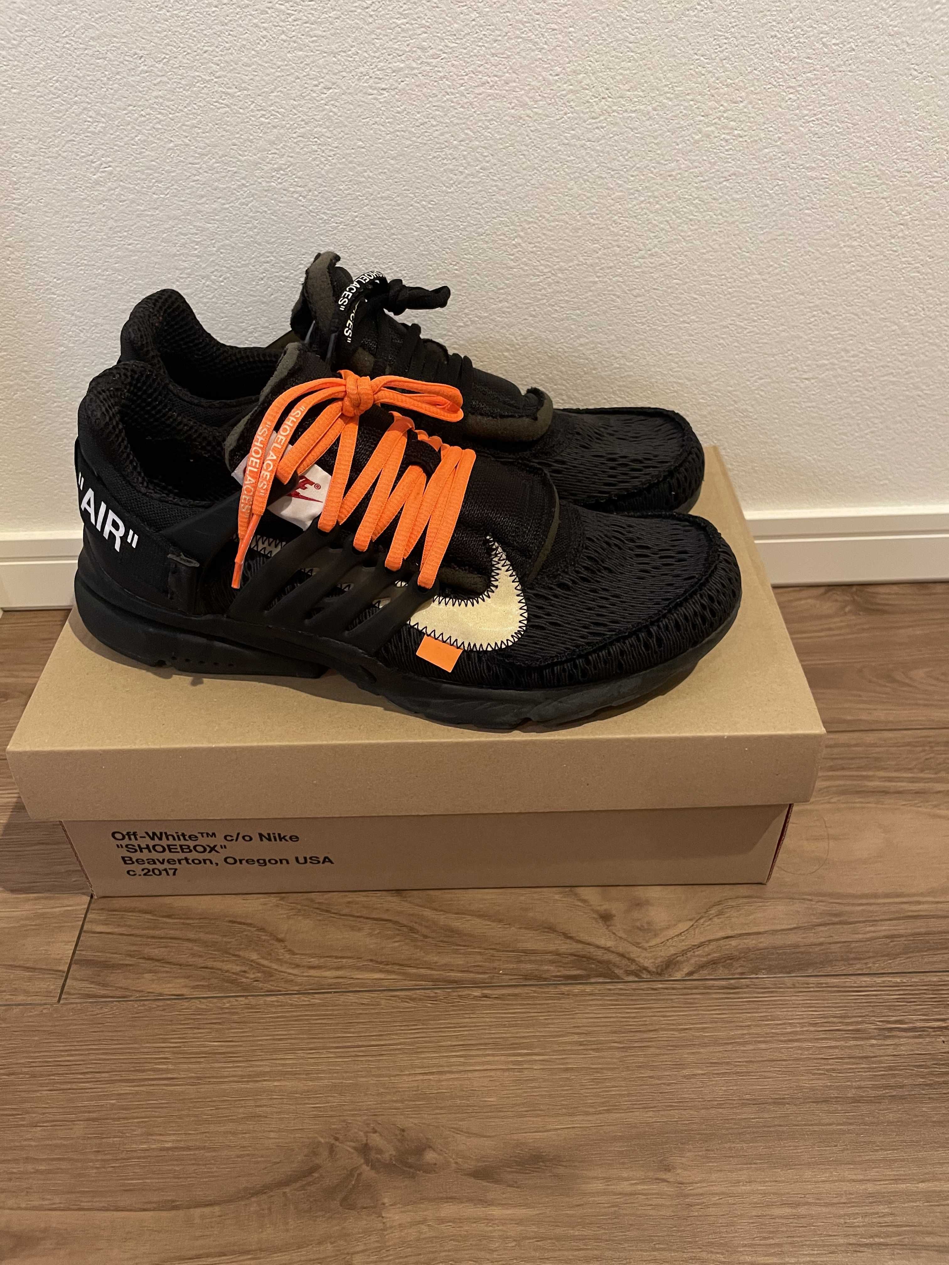 Off-White × Nike Air Presto "Black"