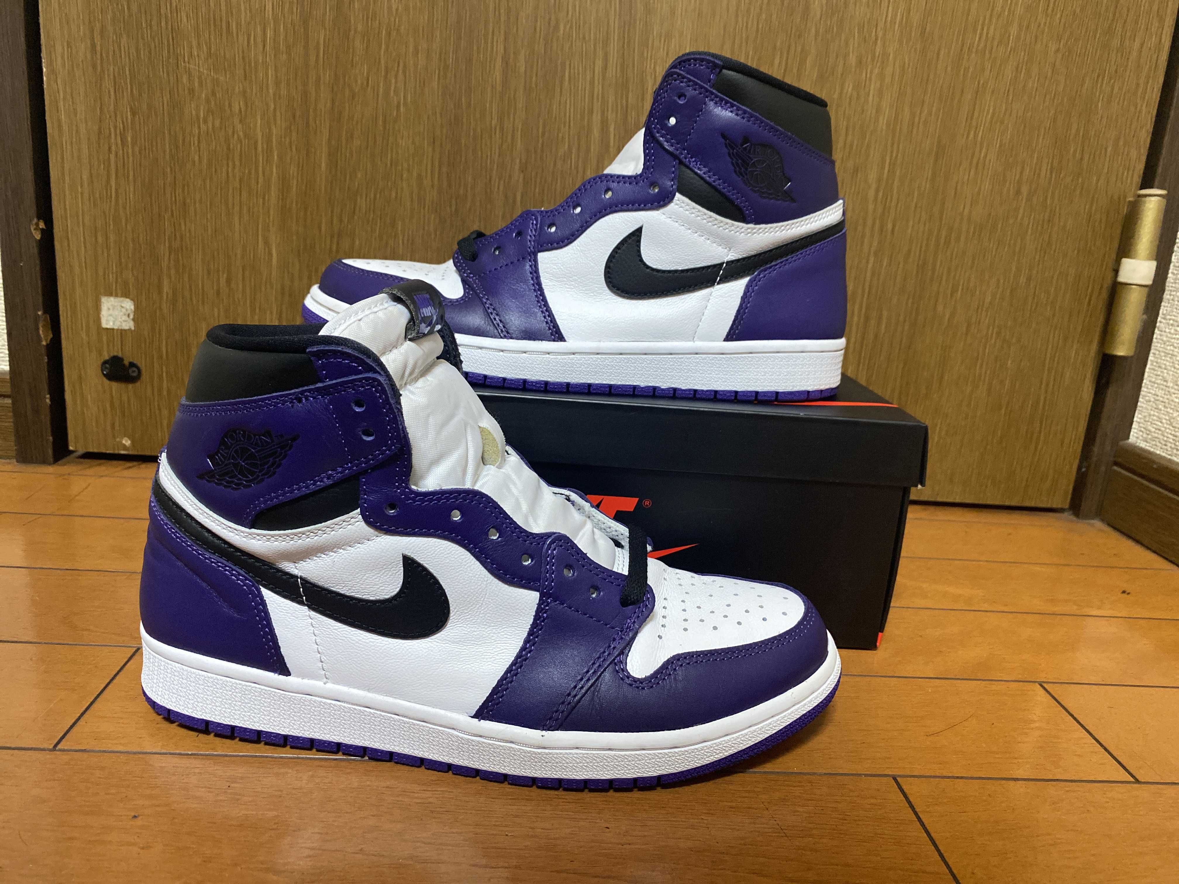 Nike Air Jordan 1 Retro High OG "Court Purple White/Black" (2020)   