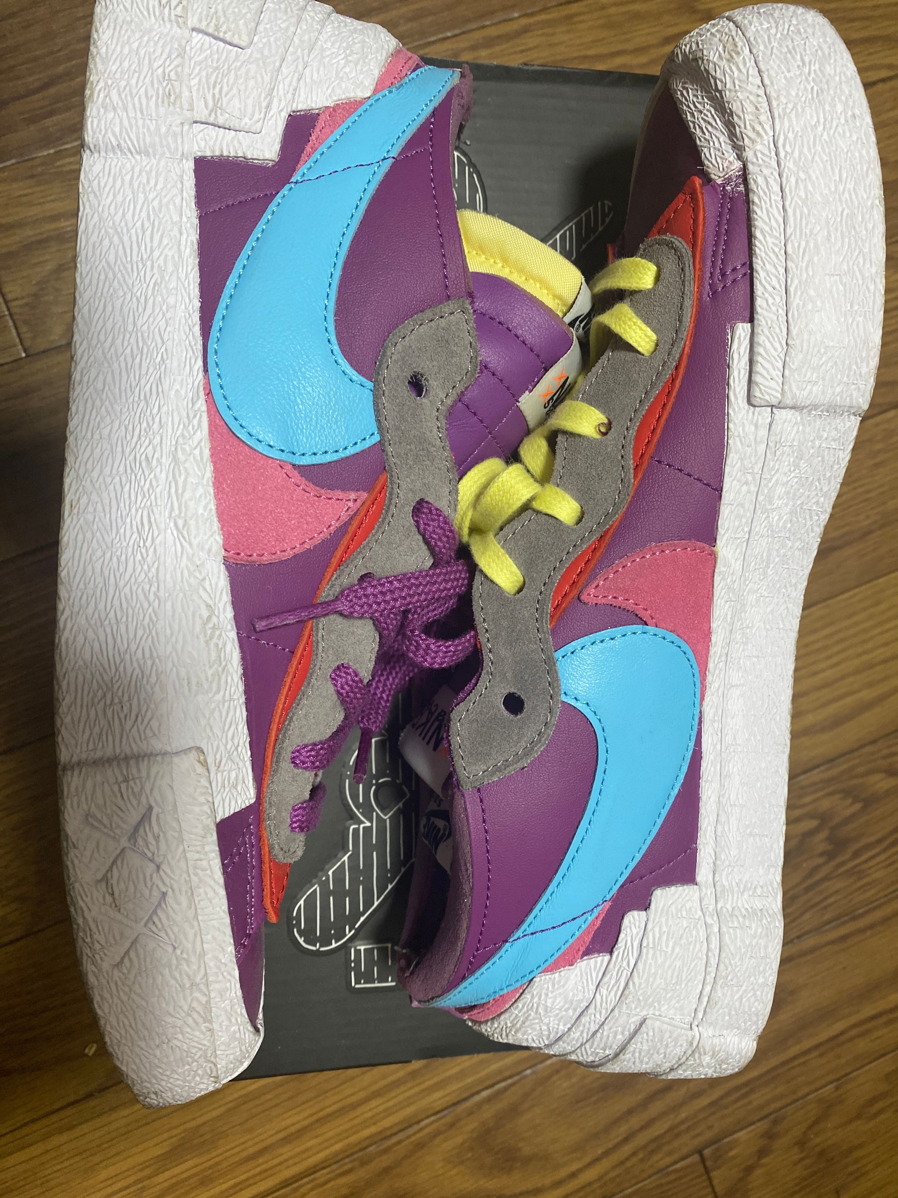 KAWS × sacai × Nike Blazer Low "Purple Dusk"