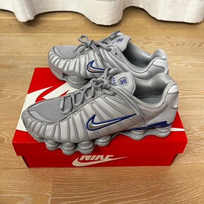 Nike Shox TL "Wolf Grey/Racer Blue/Metallic Silver"