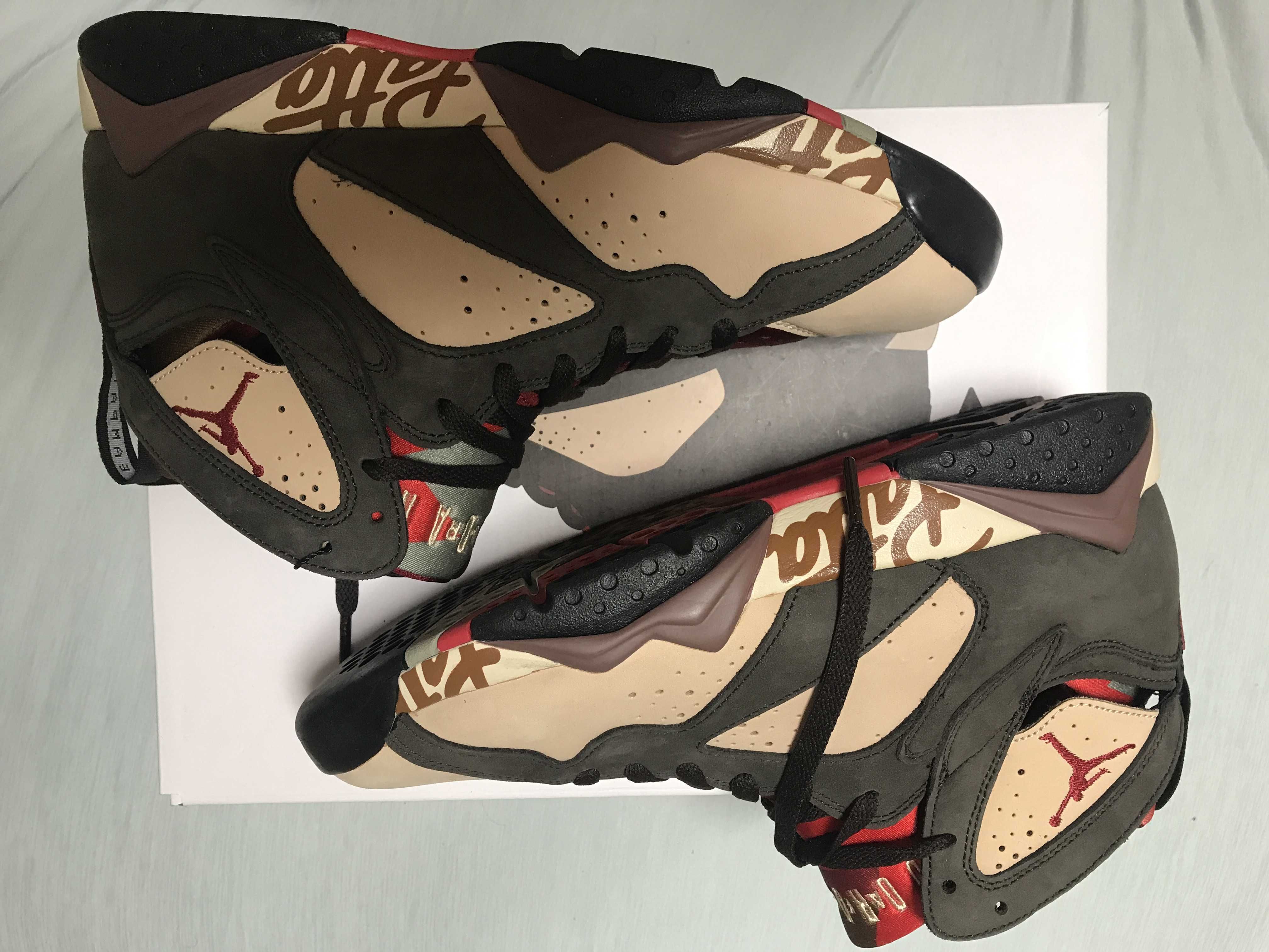 Patta × Nike Air Jordan 7 OG "Brown"