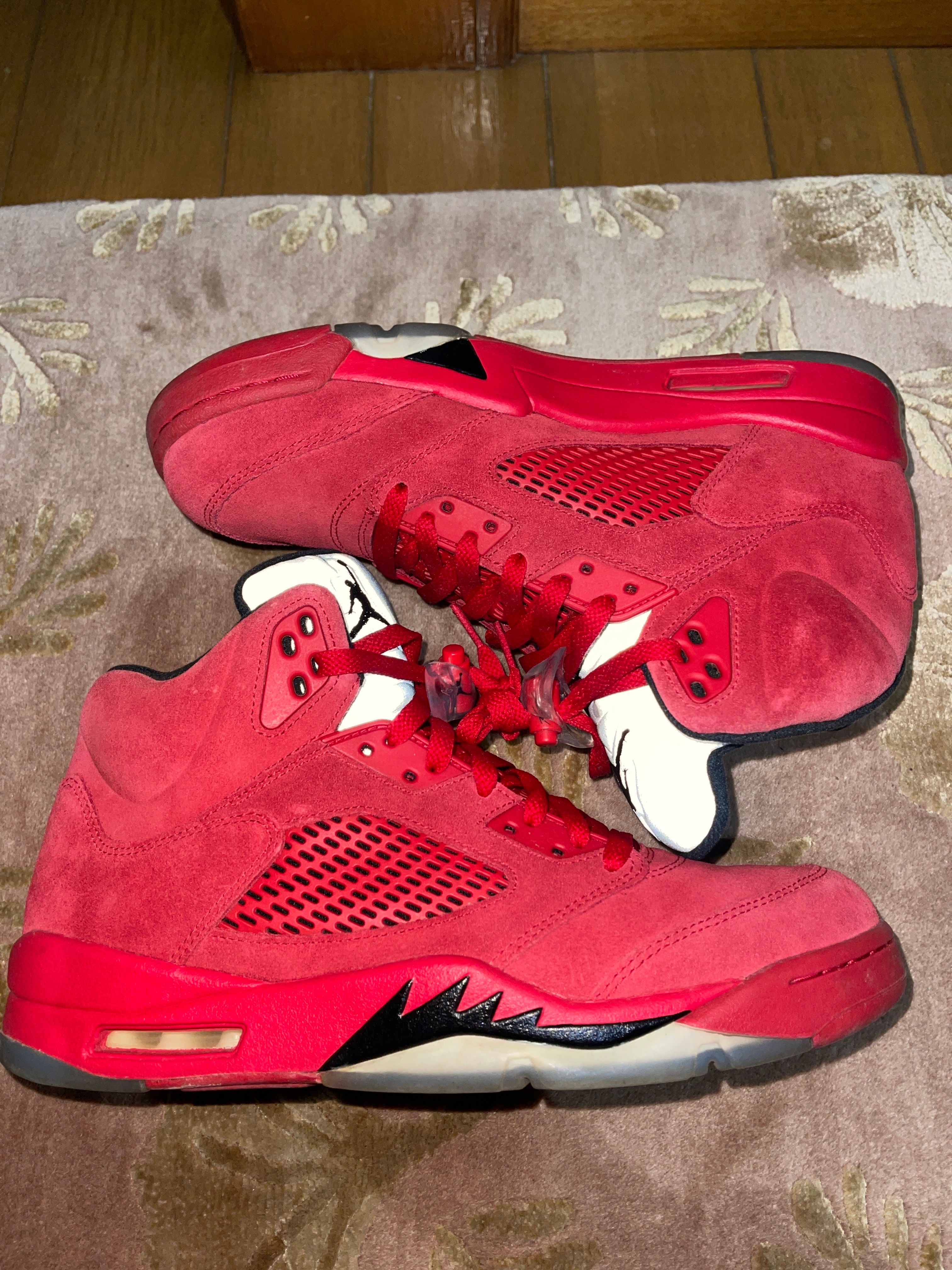 Nike Air Jordan 5 Ratro "Red Suede"