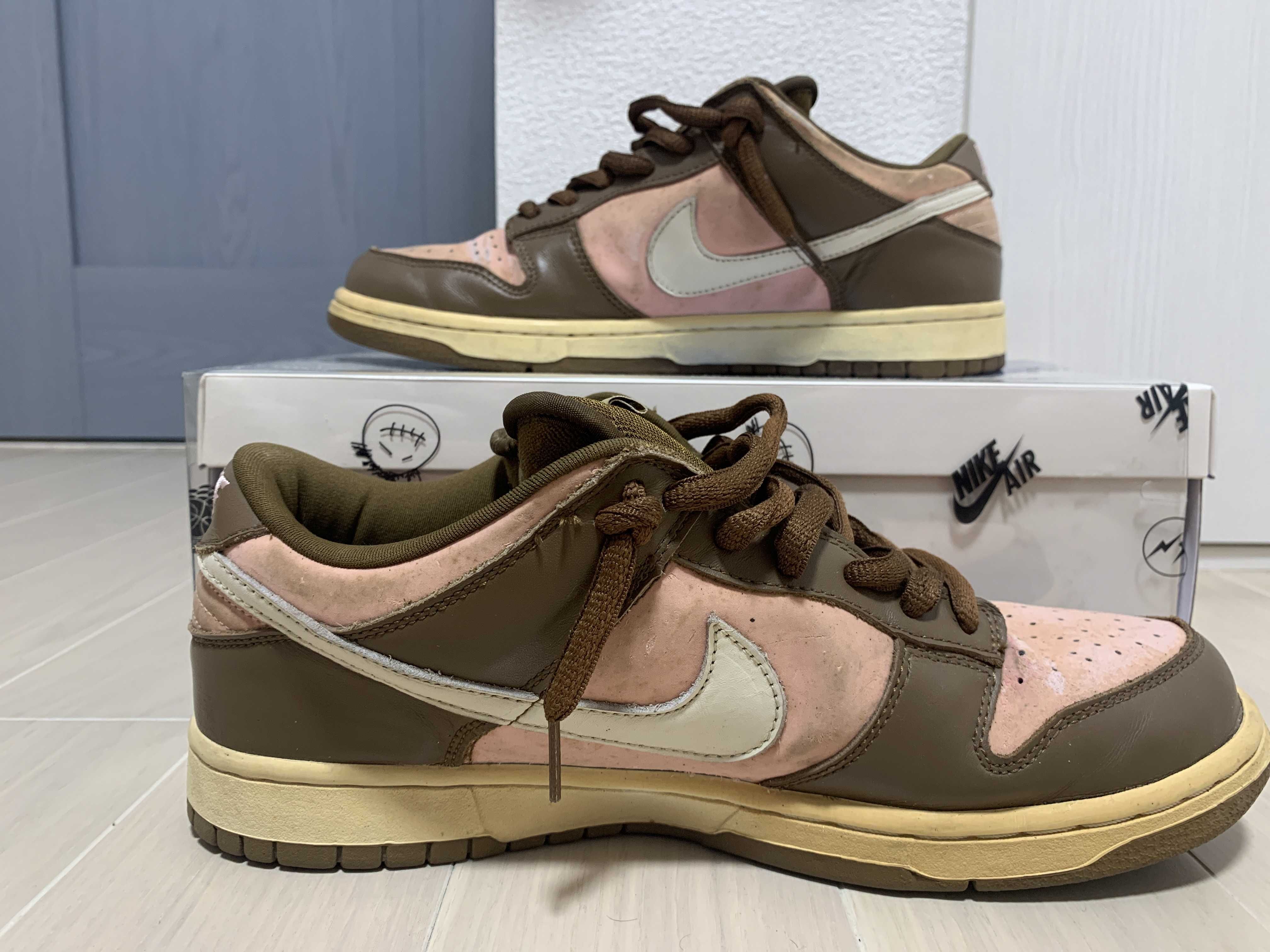 Stussy × Nike SB Dunk Low "Cherry"