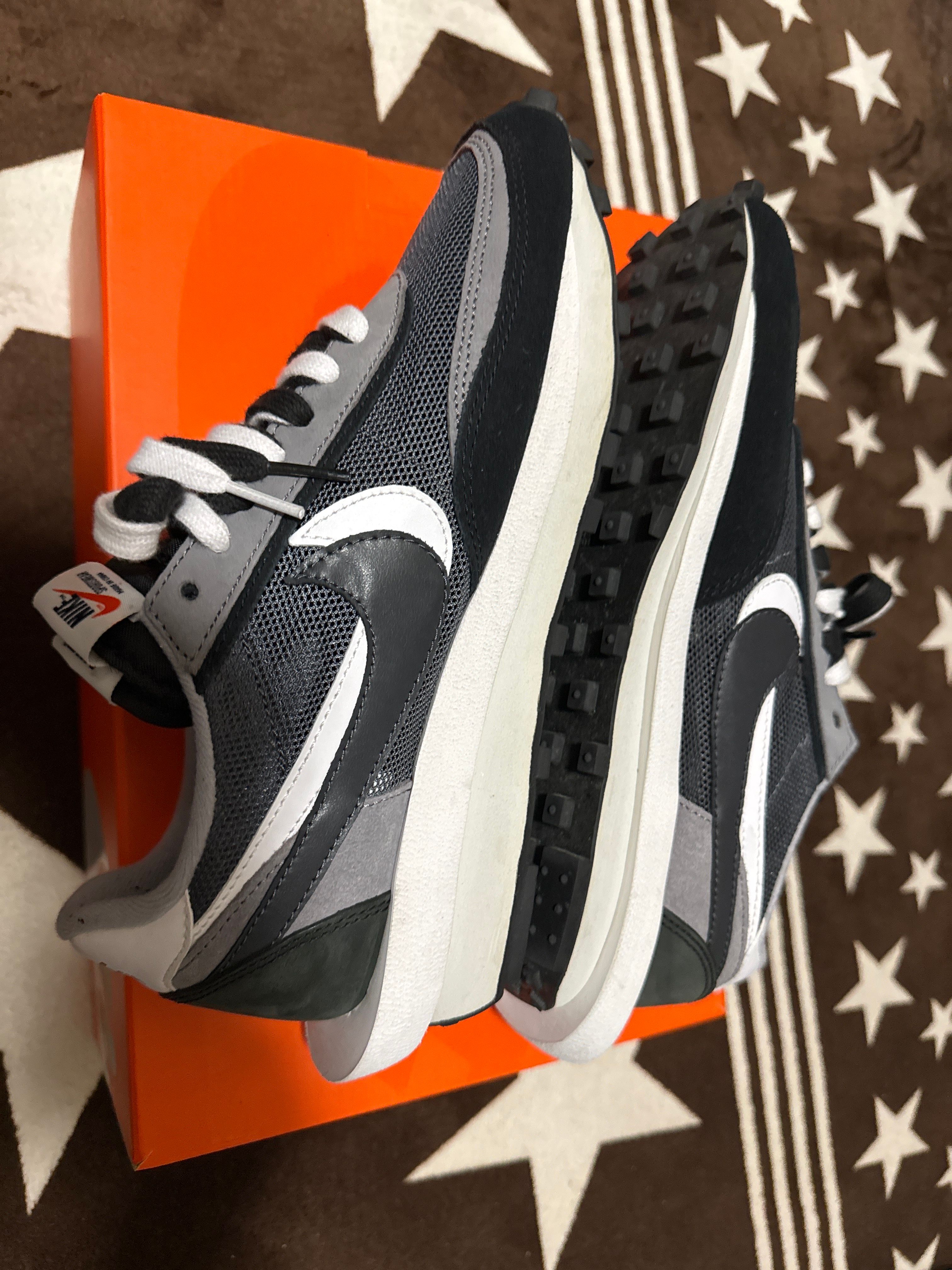 sacai × Nike LD Waffle "Black"