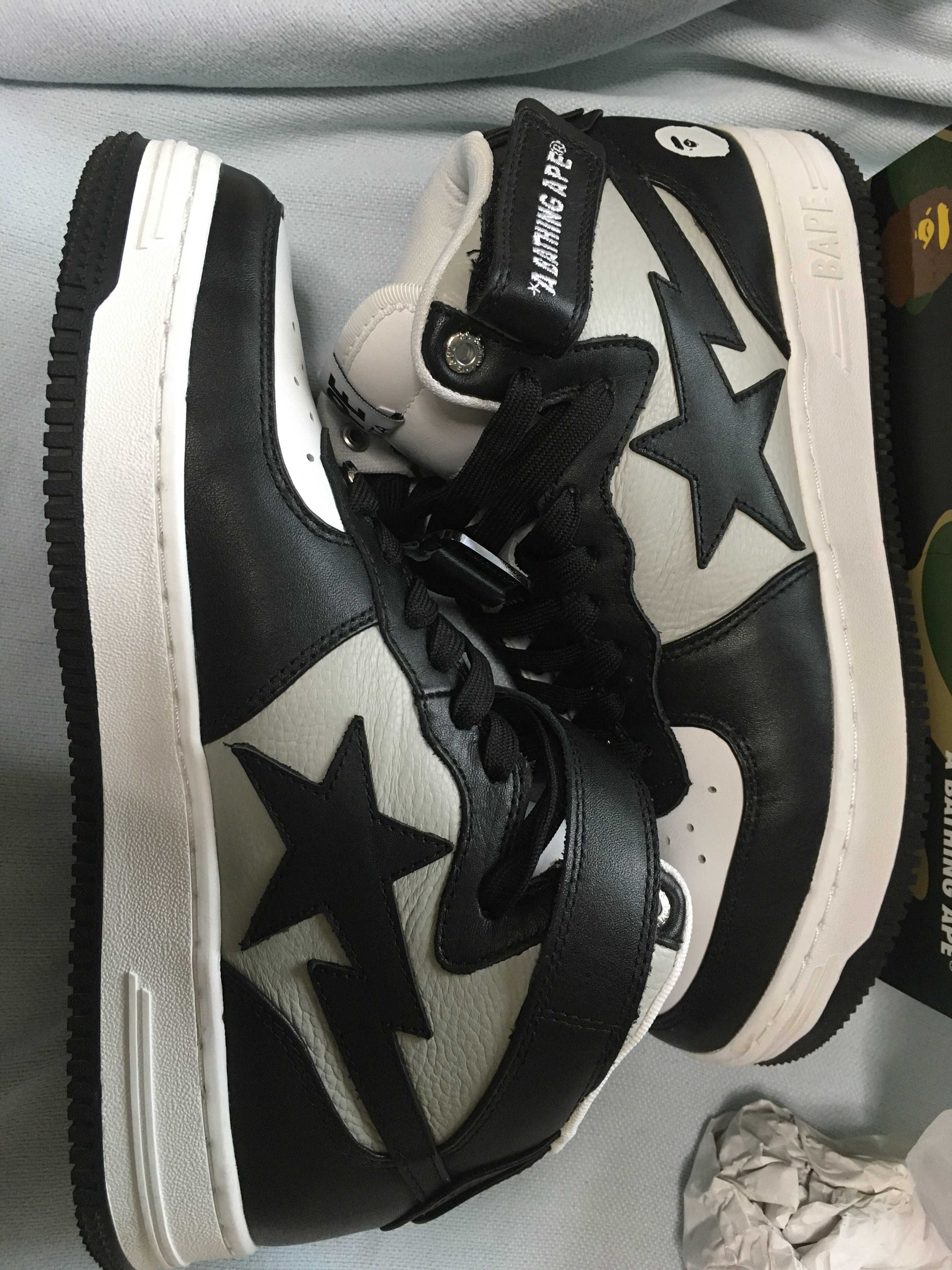 A BATHING APE®︎ BAPE STA Mid "Black"