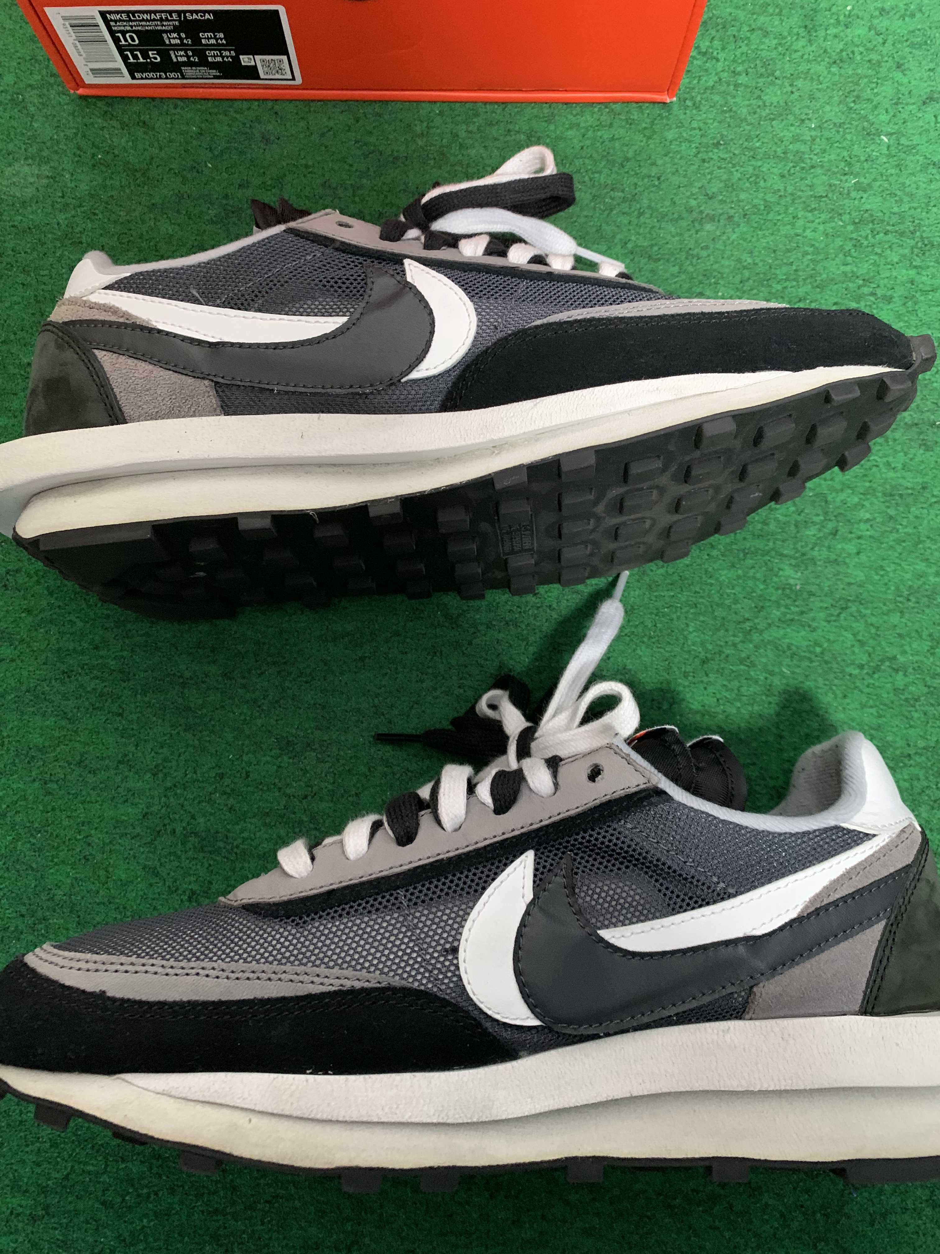 sacai × Nike LD Waffle "Black"