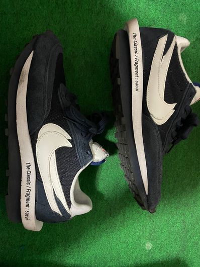 Fragment × sacai × Nike LD Waffle "Blackended Blue"