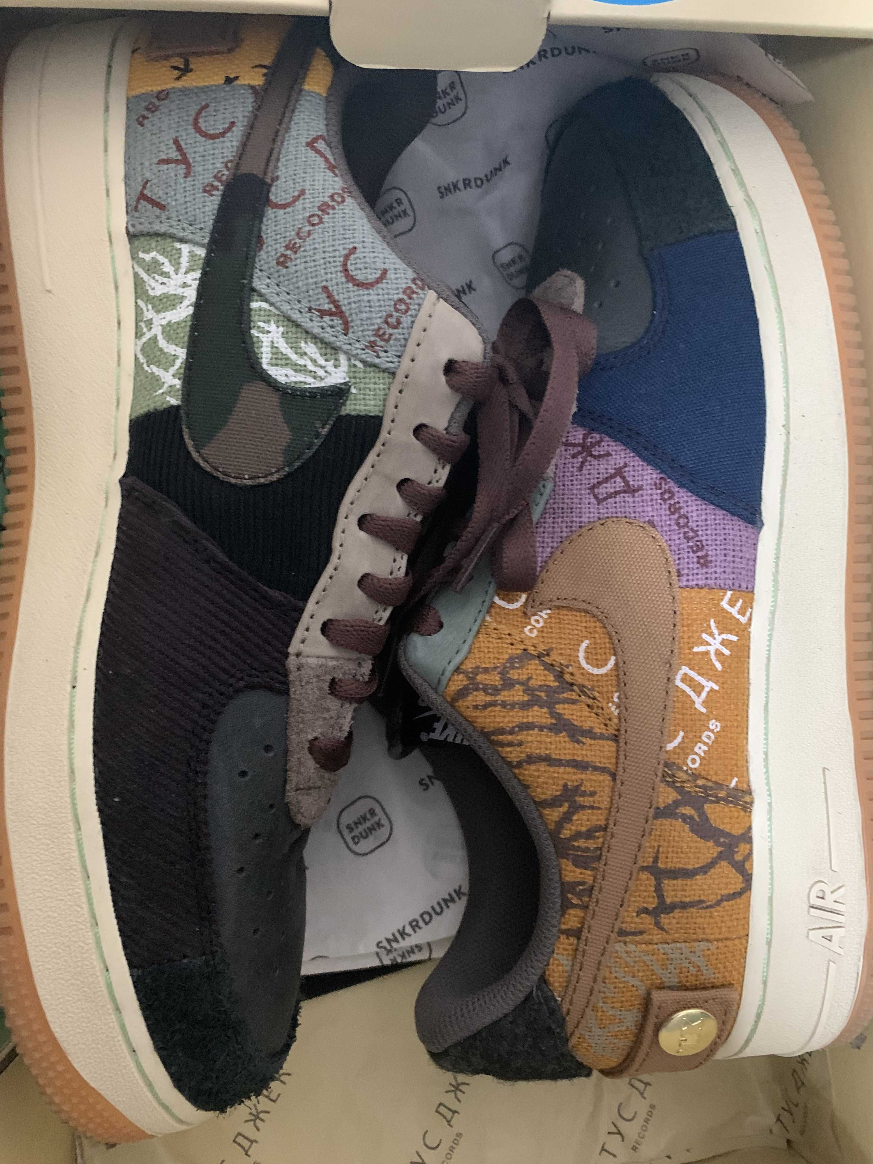 Travis Scott × Nike Air Force 1 Low Cactus Jack "Multi Color"