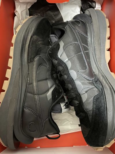 sacai × Nike VaporWaffle "Black Gum"