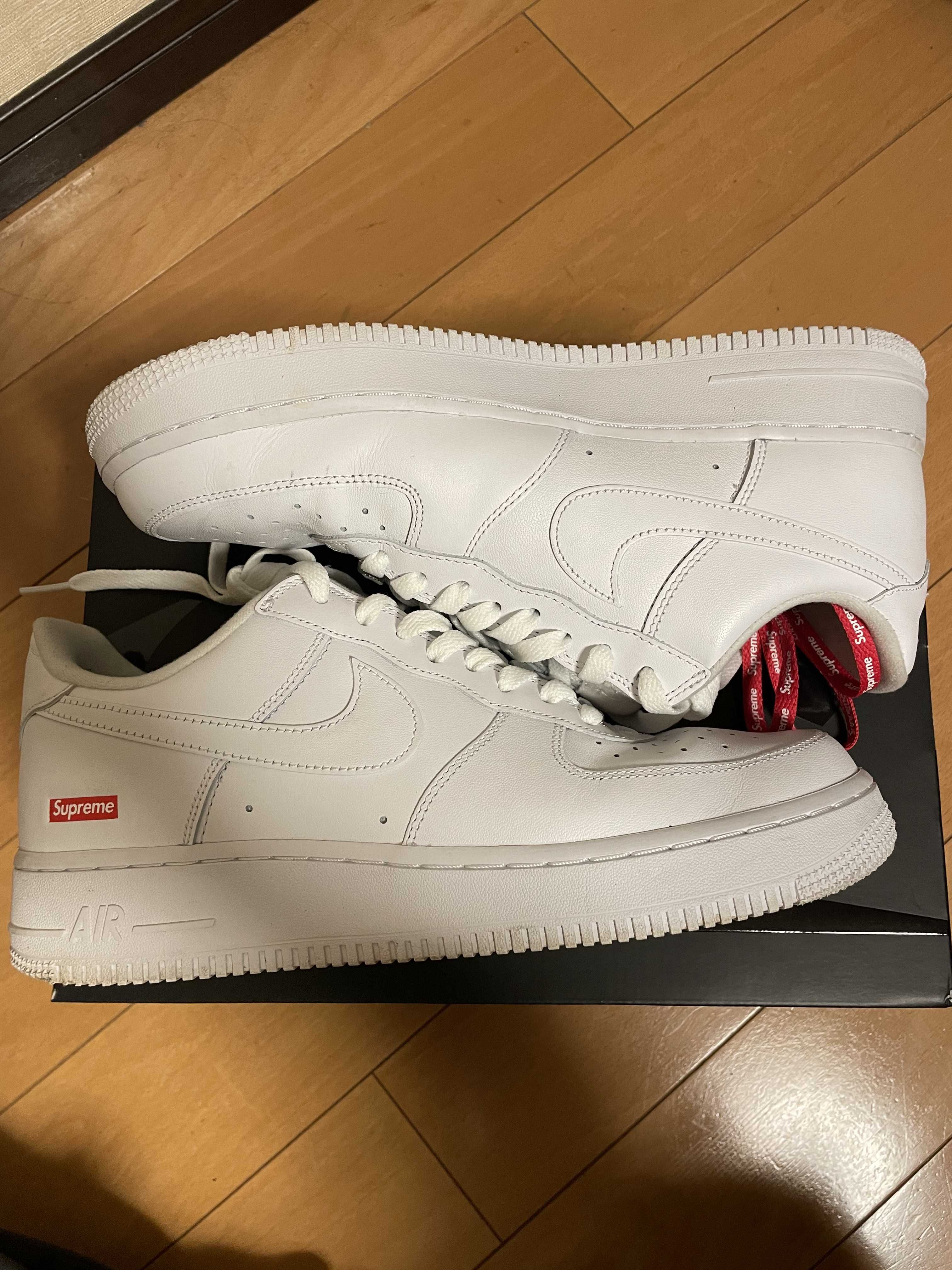 Supreme × Nike Air Force 1 Low "White"