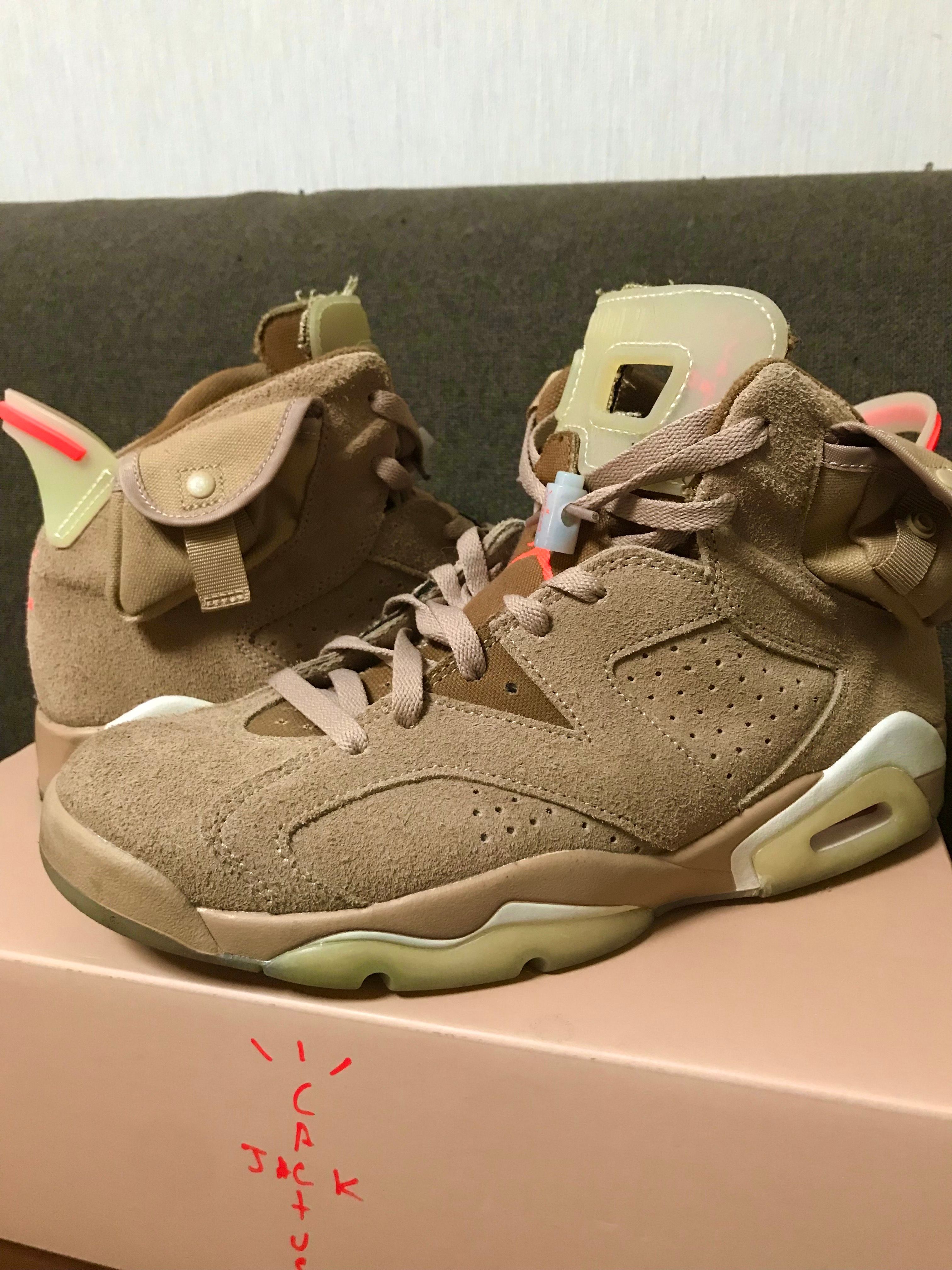Travis Scott × Nike Air Jordan 6 "British Khaki"