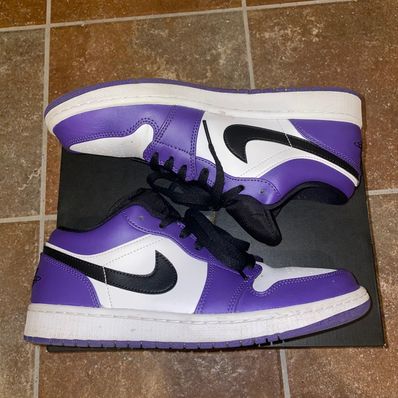 NIKE AIR JORDAN 1 LOW "COURT PURPLE"