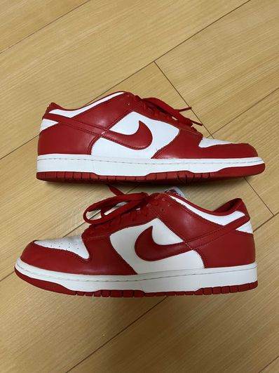 Nike Dunk Low SP "White and University Red"