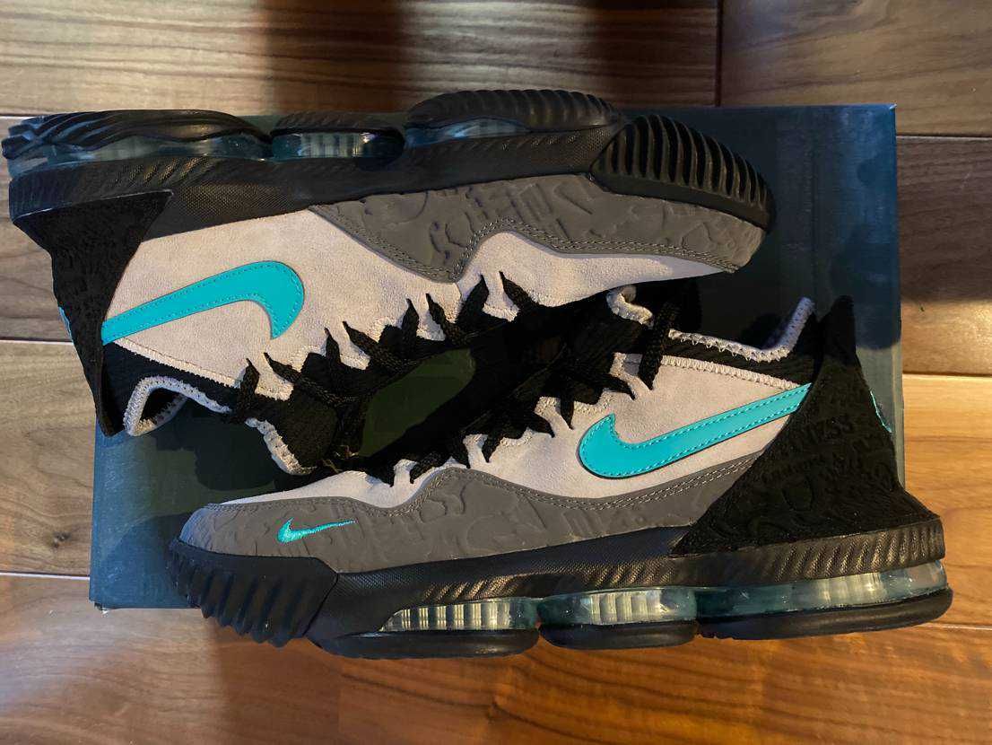atmos × Nike LeBron 16 "Clear Jade"