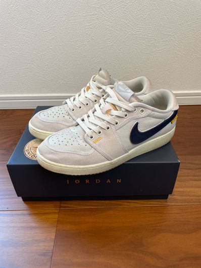 UNION × Nike Air Jordan 1 Low KO "Sail Leather"