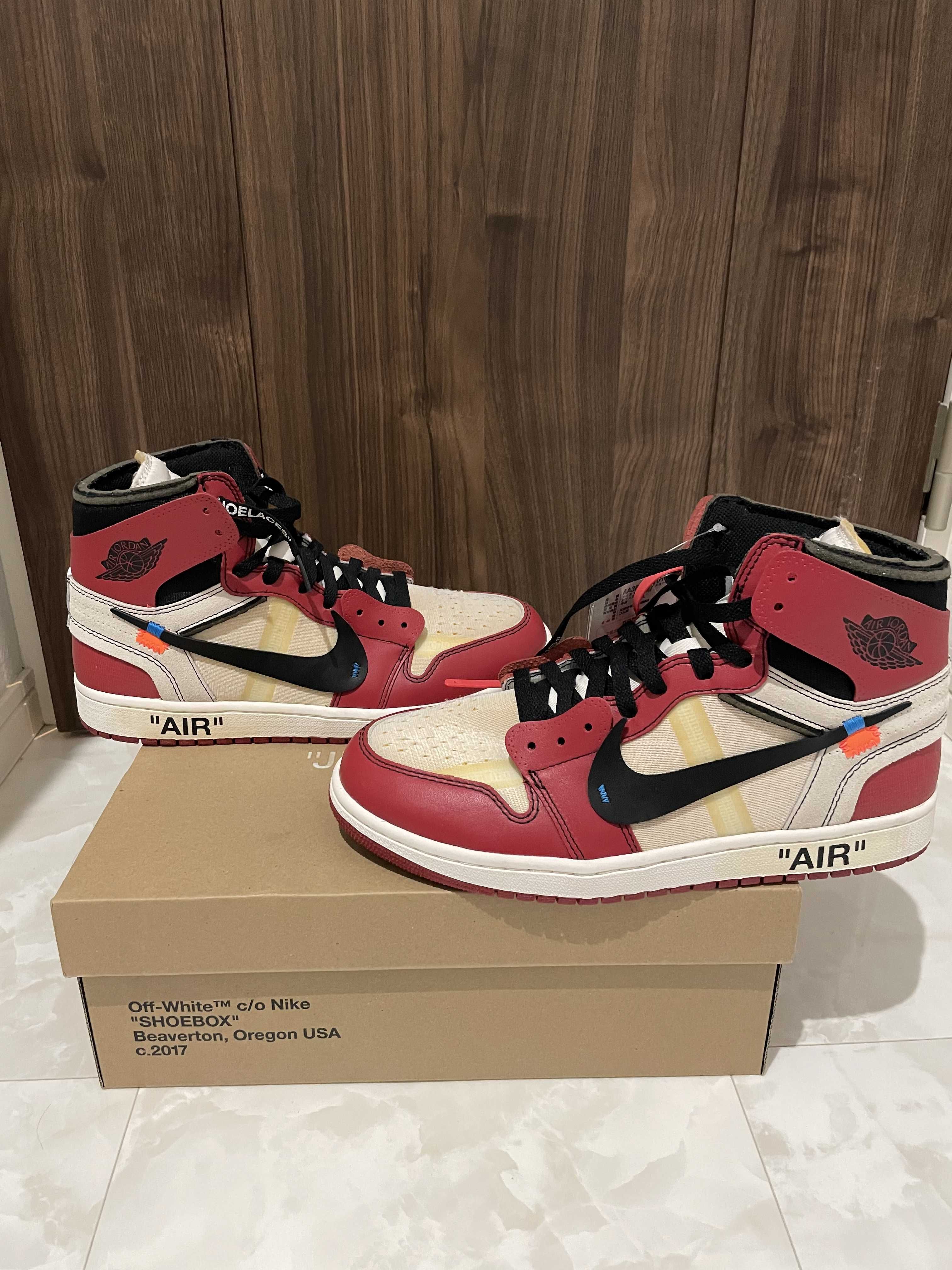 Off-White × Nike Air Jordan 1 Retro High The Ten "Chicago"