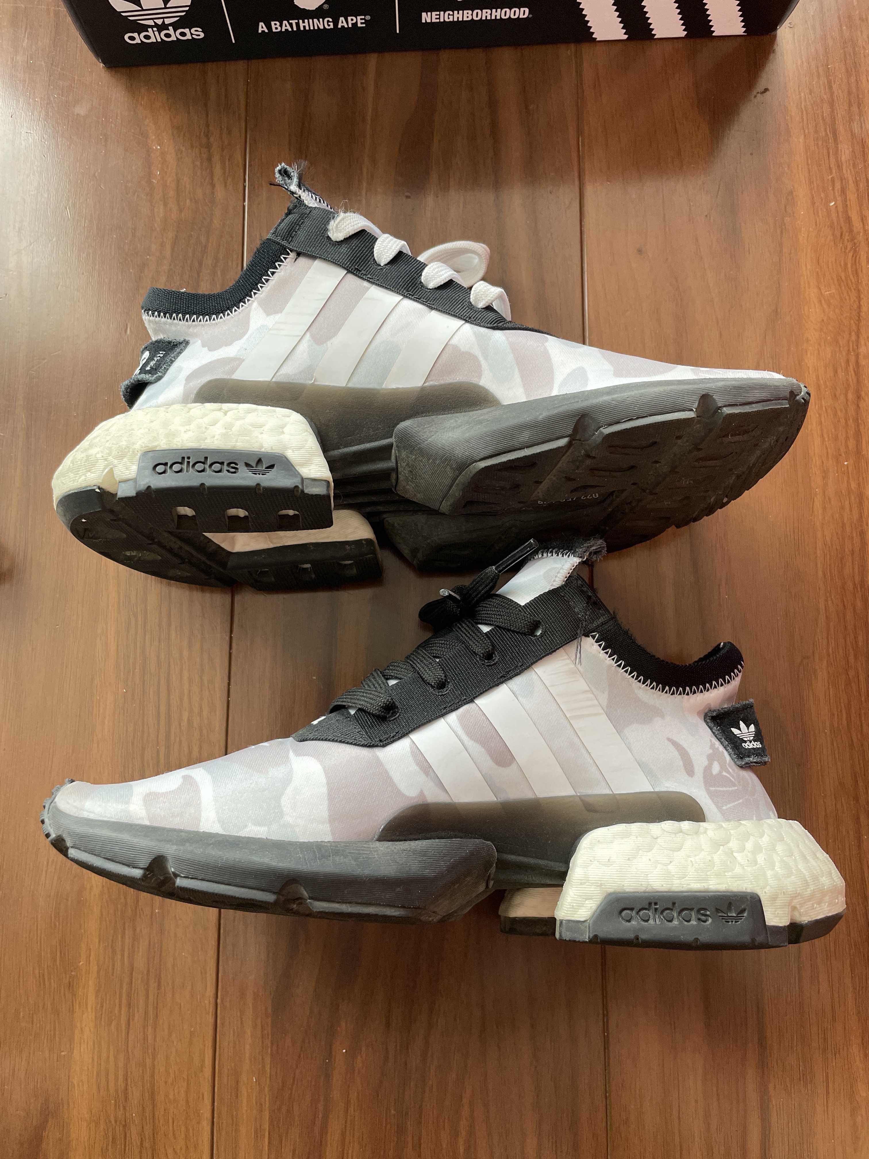 adidas × A Bathing Ape × Neighborhood POD-S 3.1 "Black"