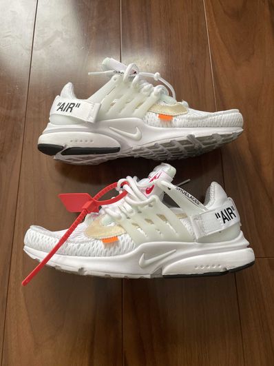Off-White × Nike Air Presto "White/Black/Cone"