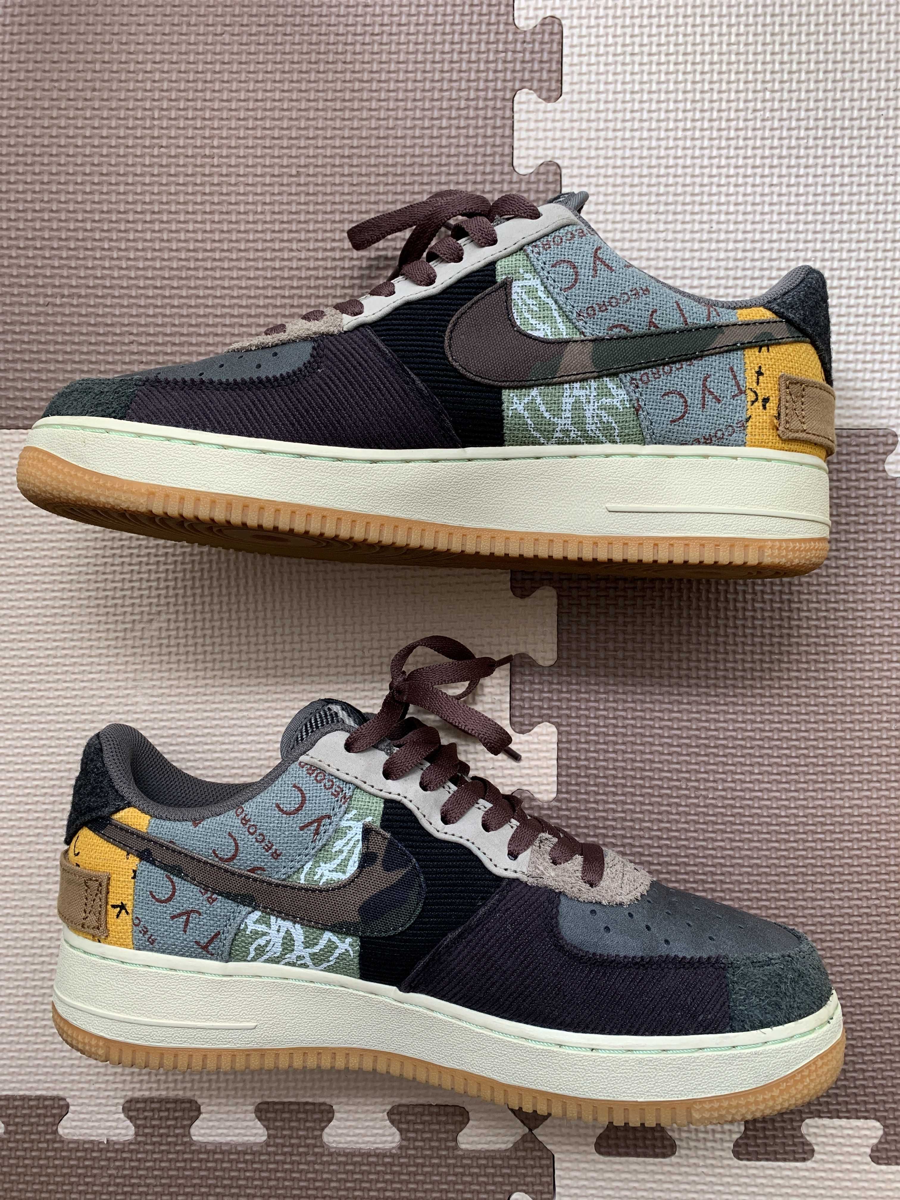 Travis Scott × Nike Air Force 1 Low Cactus Jack "Multi Color"