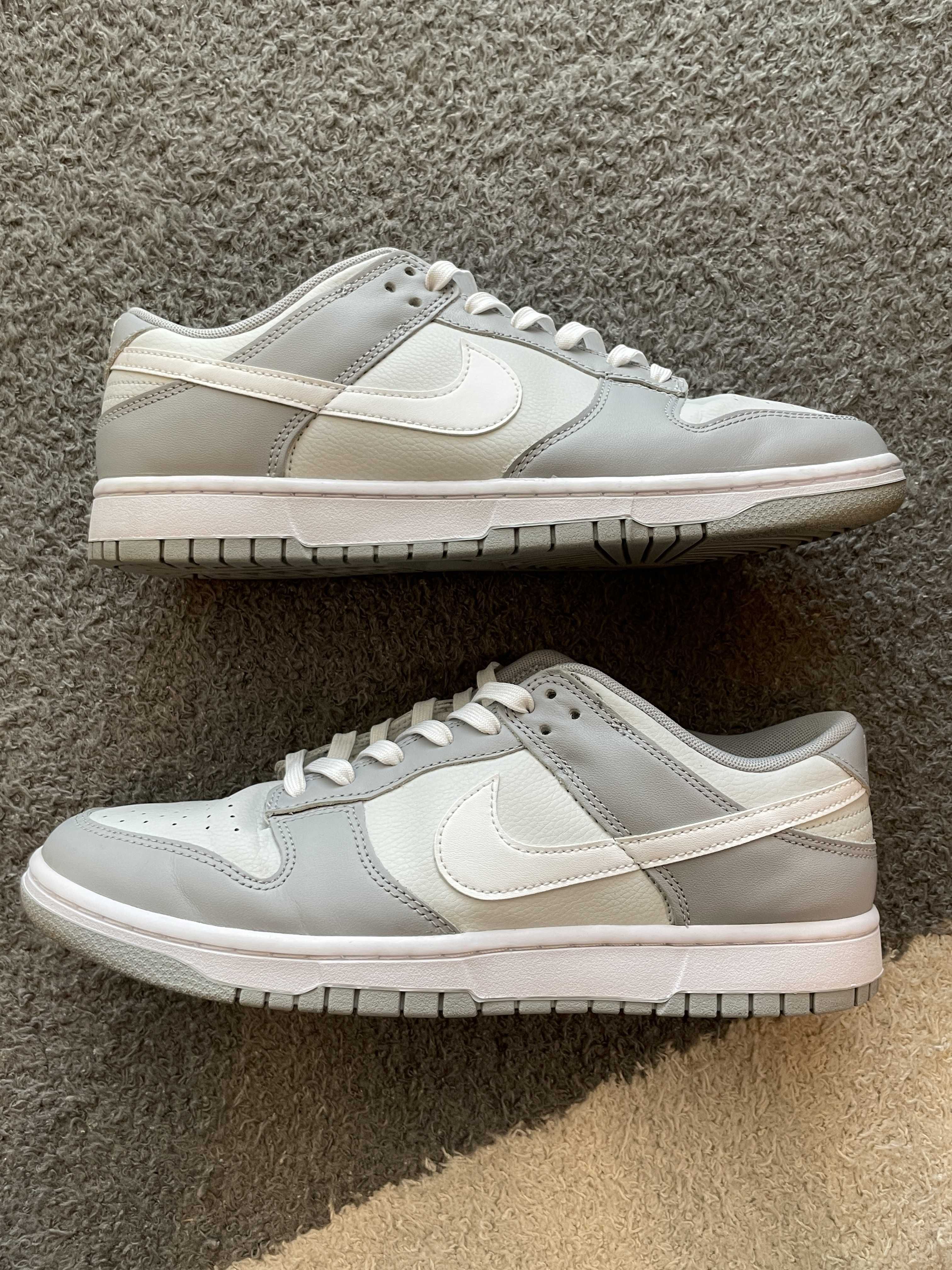 Nike Dunk Low "Pure Platinum/White/Wolf Gray"
