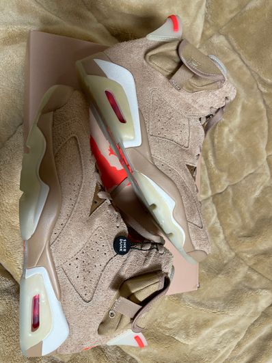 Travis Scott × Nike Air Jordan 6 "British Khaki"