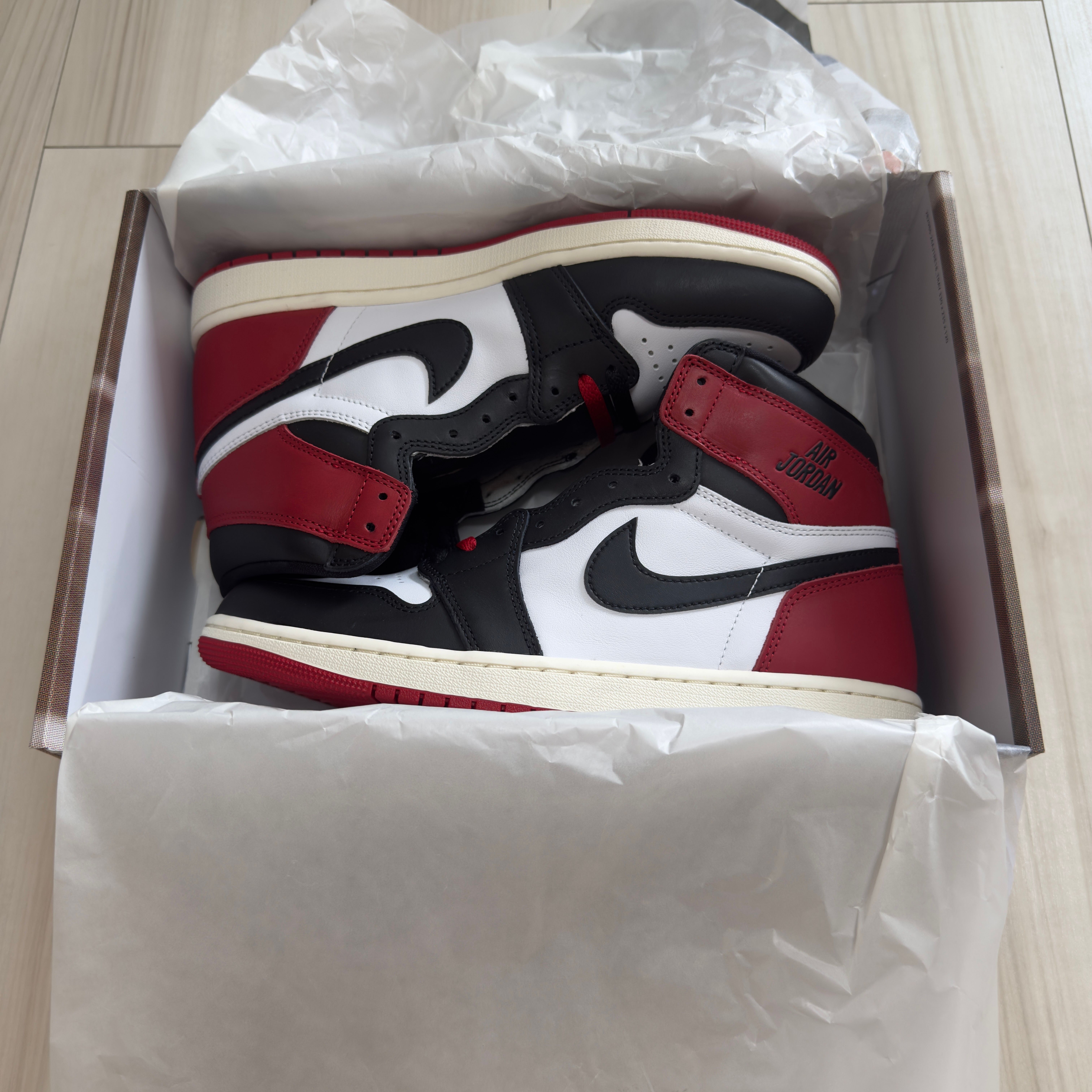 Nike Air Jordan 1 Retro High OG "Black Toe Reimagined"