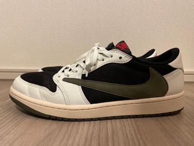 Travis Scott × Nike Women's Air Jordan 1 Low OG "Medium Olive"
