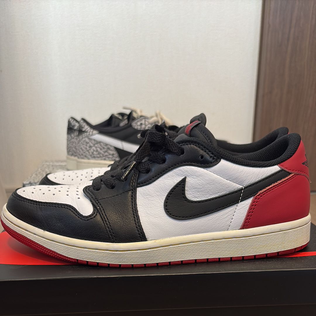 Nike Air Jordan 1 Retro Low OG "Black Toe"